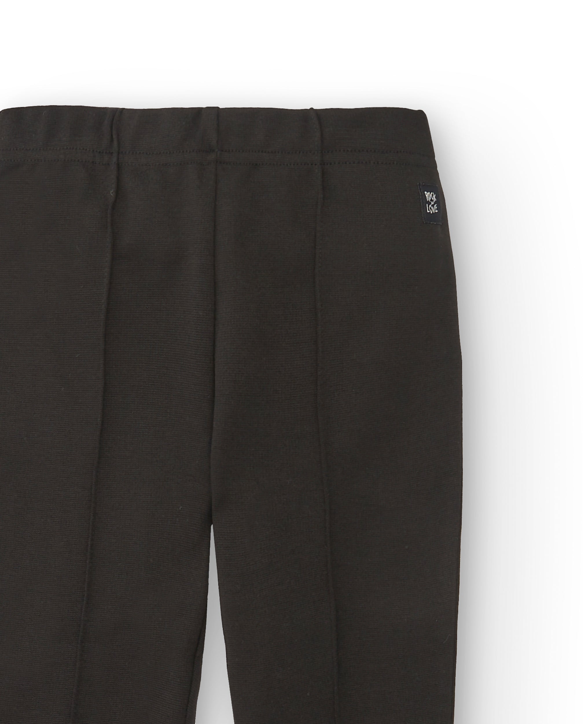 Pantalón acampanado negro para niña colección Rock N Love