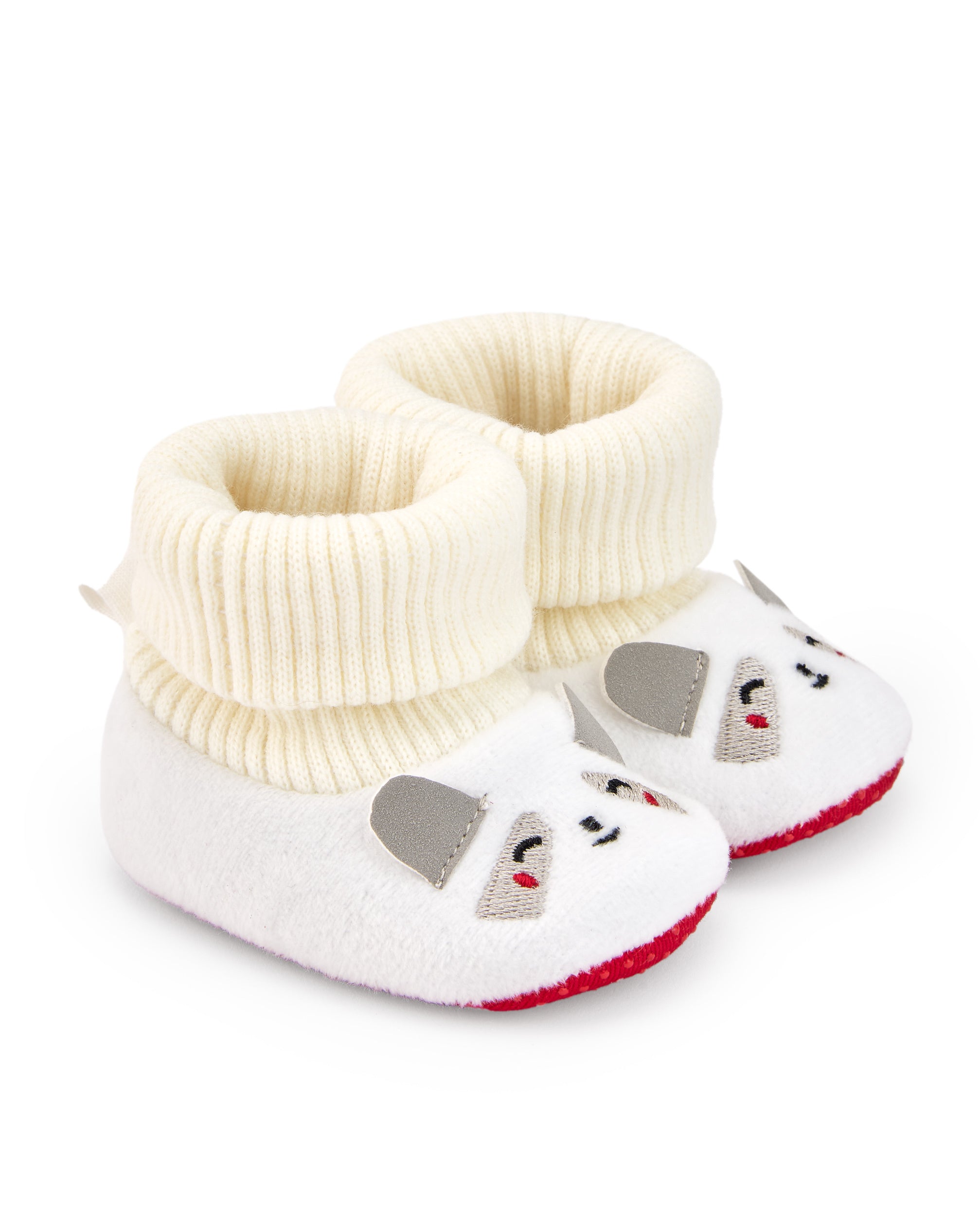 Botitas niño en blanco con detalles de personaje colección