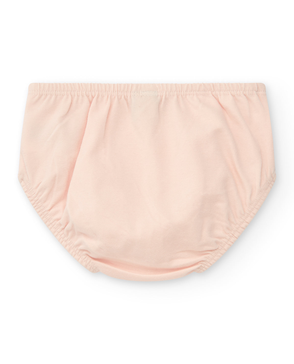 Conjunto blanco para niña con vestido de elefante y braguita
