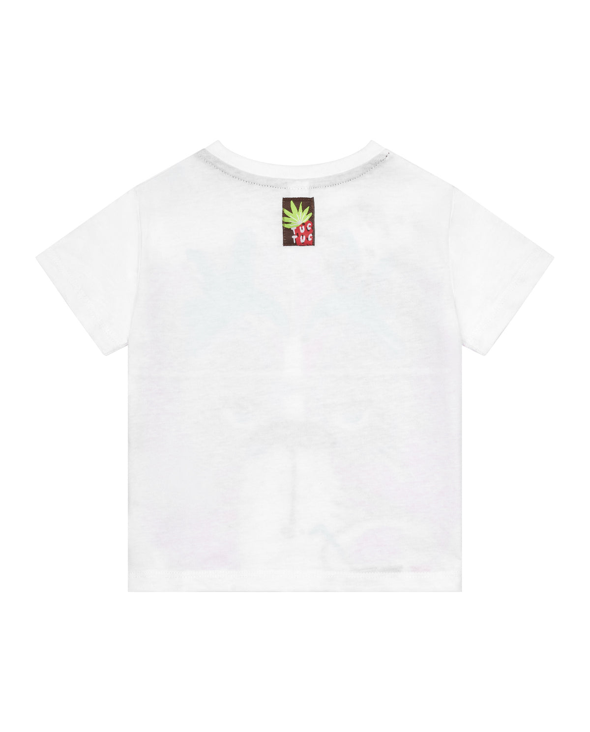 Camiseta blanca para niño con tigre y frase "I'm quiet!!"
