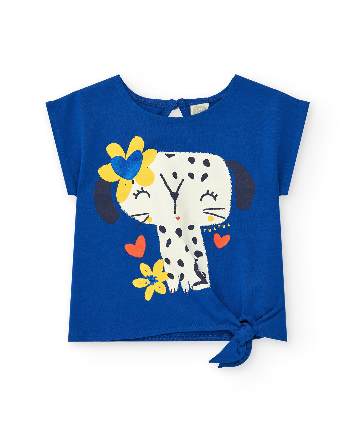 Conjunto para niña con dos camisetas y short estampado
