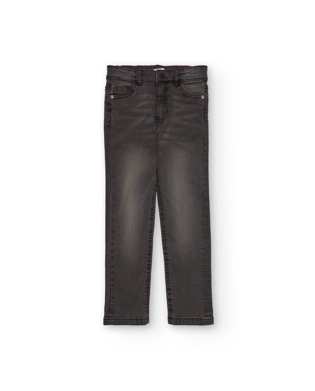 Pantalón de mezclilla para niño en color negro deslavado