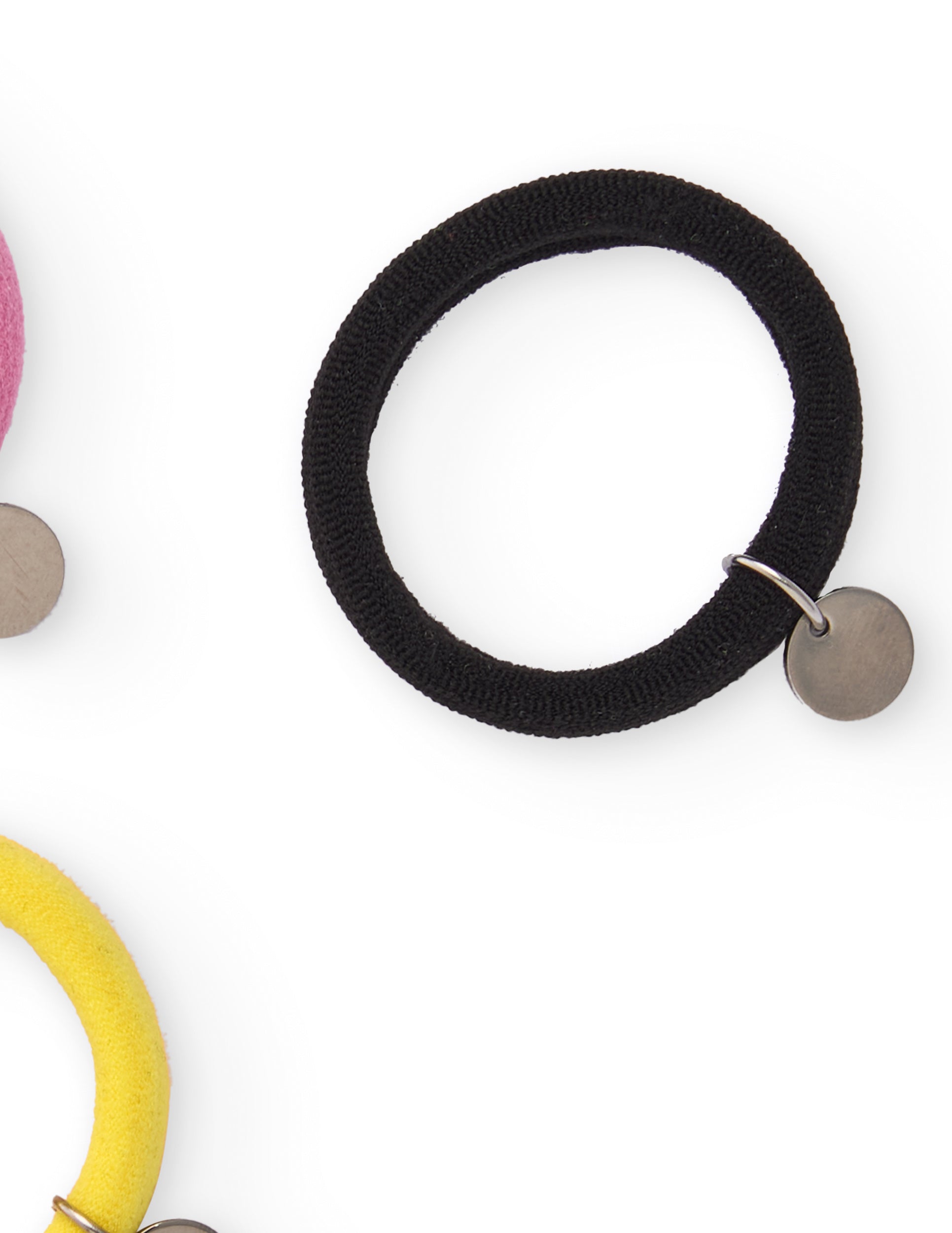 Coleteros para niña en colores surtidos con dije metálico