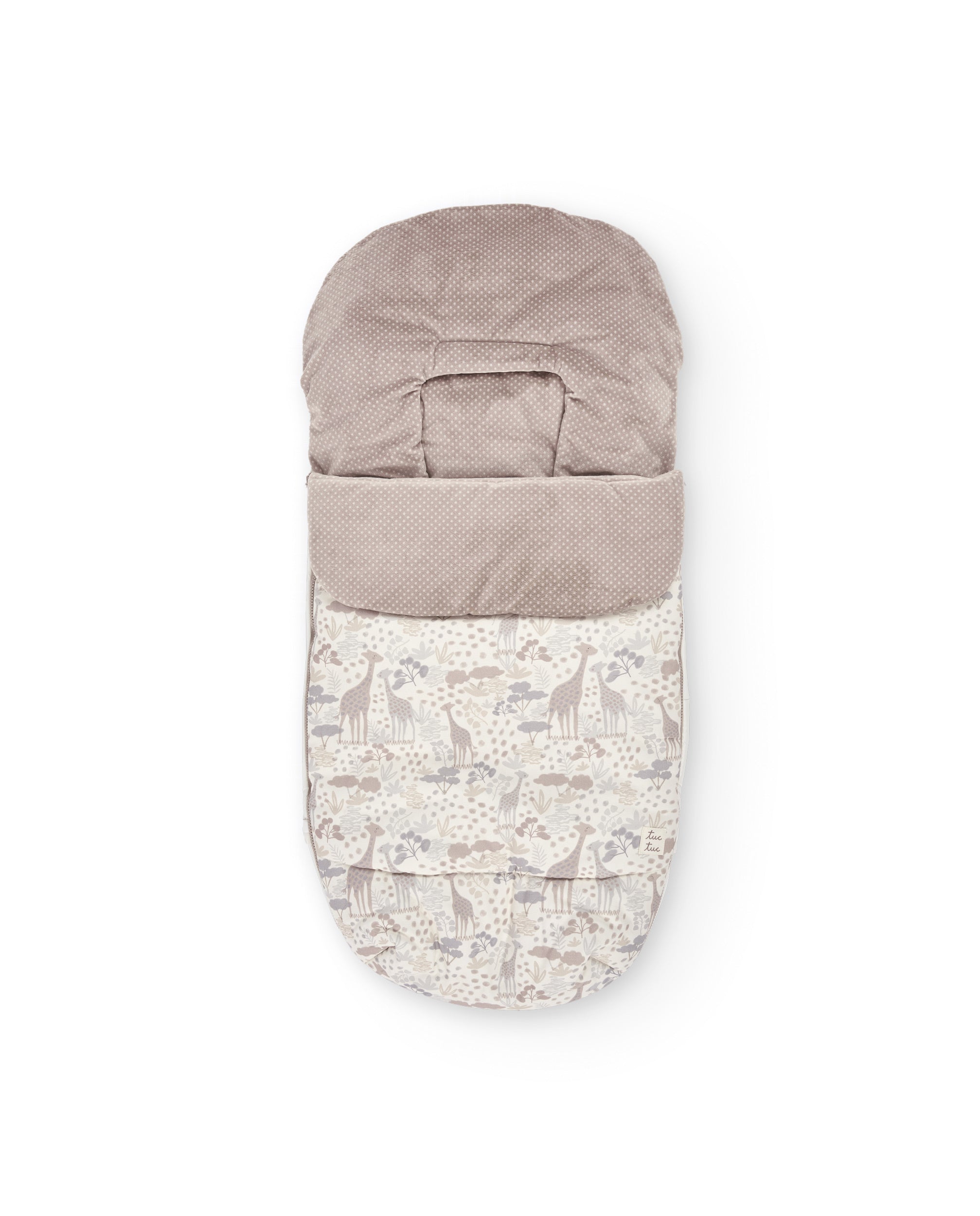 Saco universal para silla de paseo con estampado de jirafas