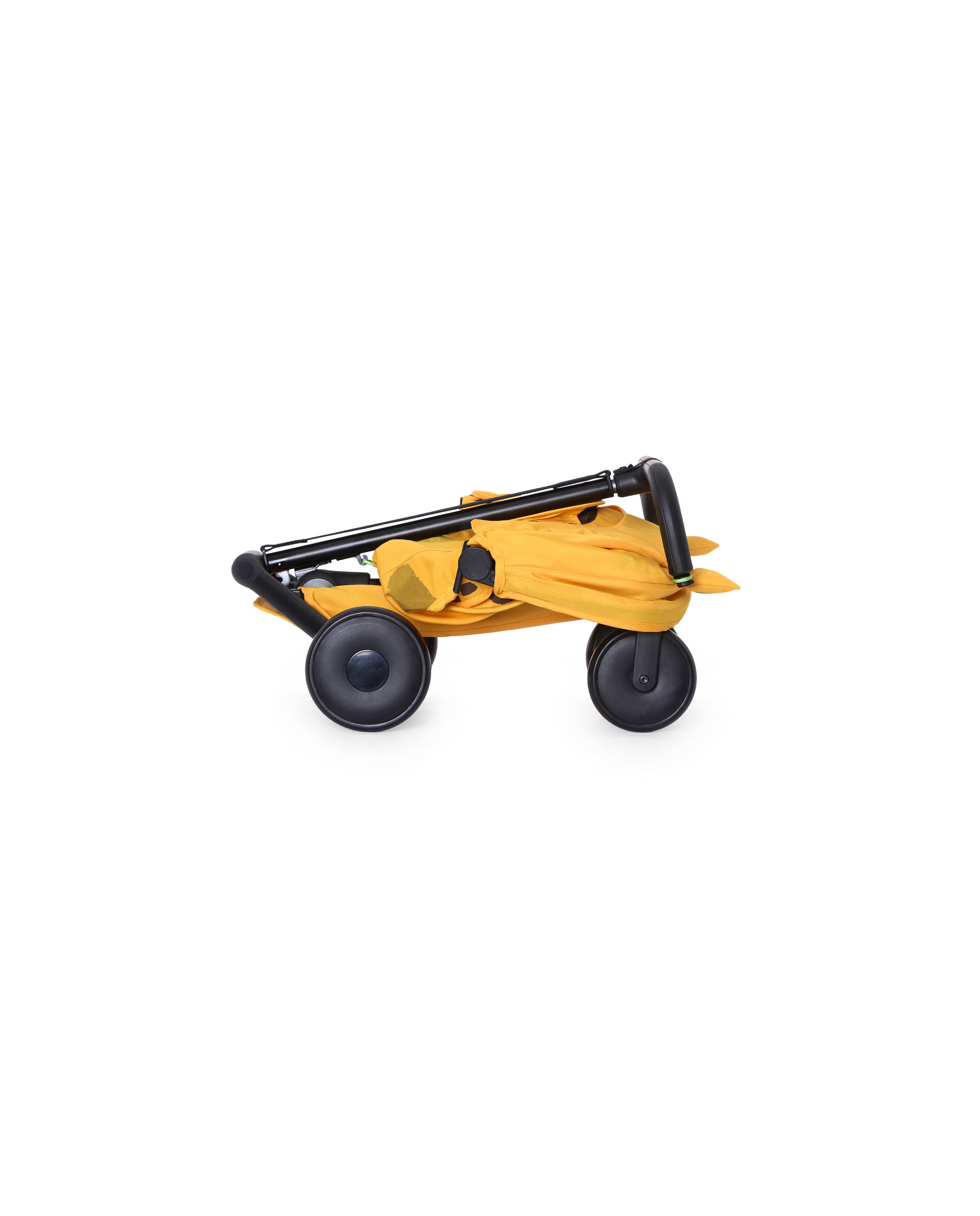 Silla de paseo ligera plegable con diseño de tigre naranja