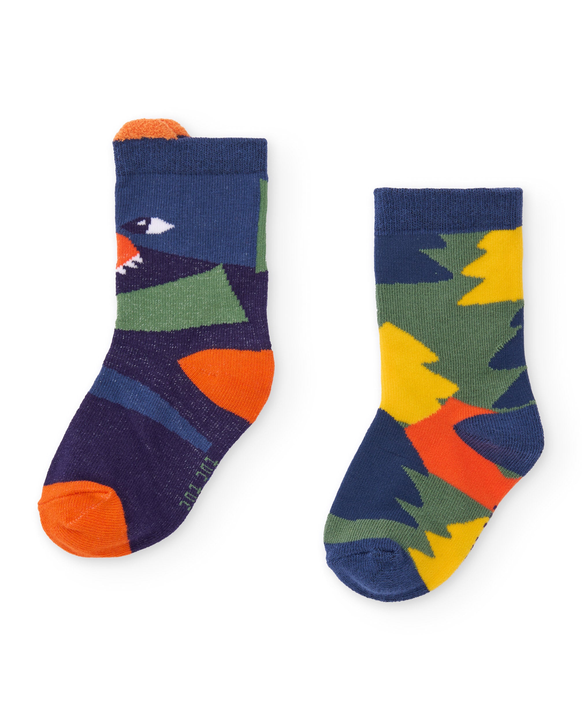 Pack de calcetines para bebé niño con diseños de dinosaurio en