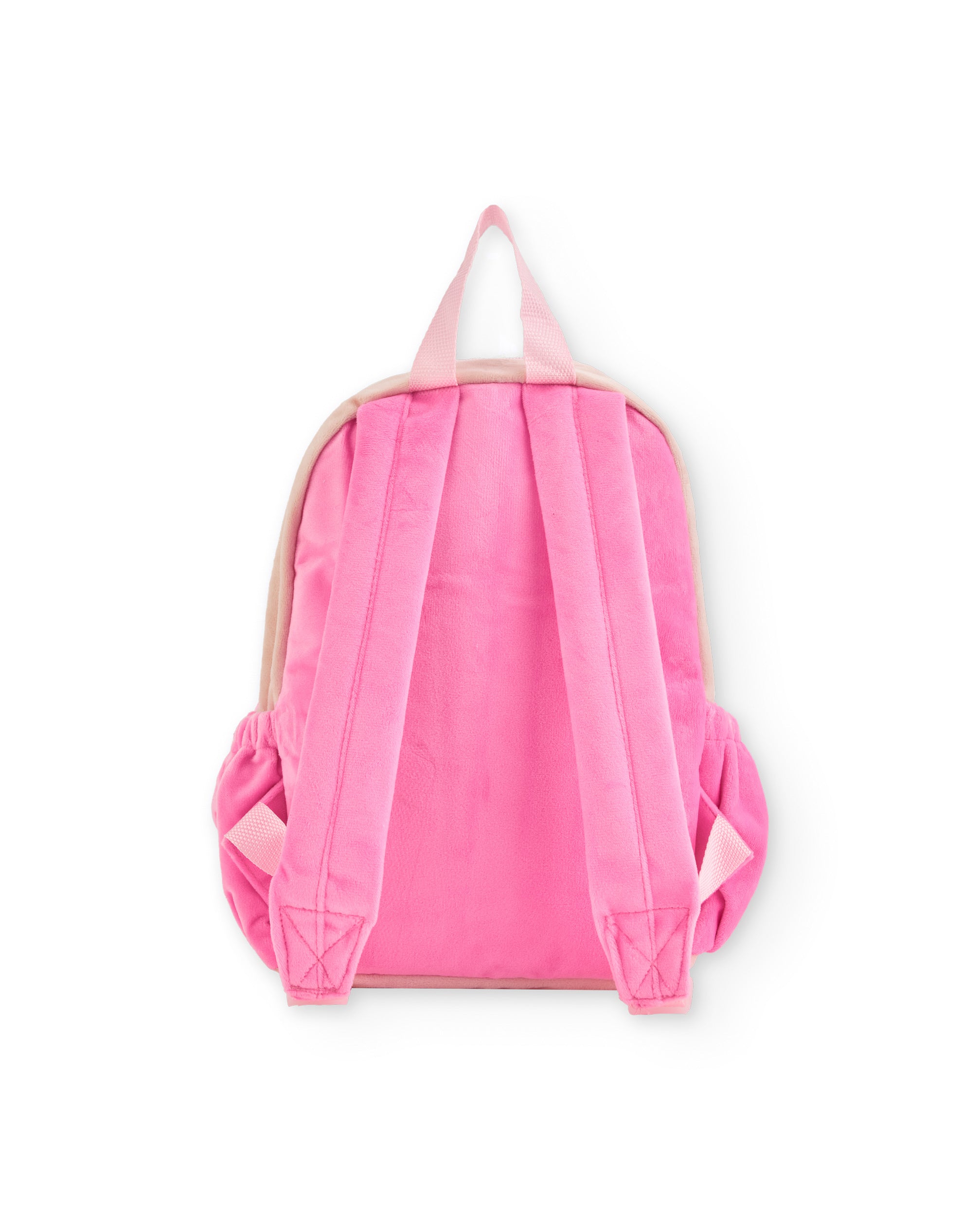 Mochila para niña en rosa con estampado de cisne