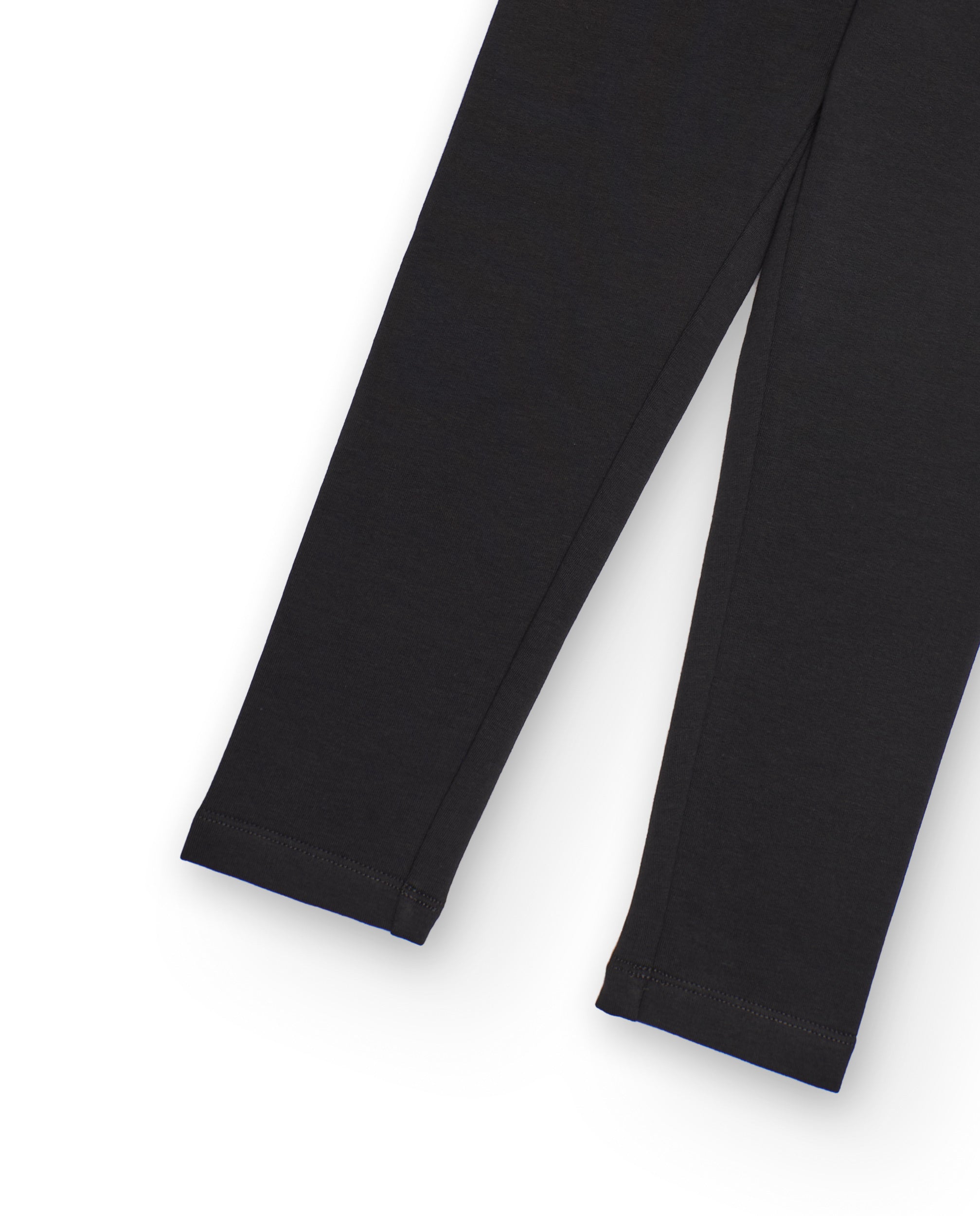 Legging para niña en gris oscuro con detalle de tachuelas