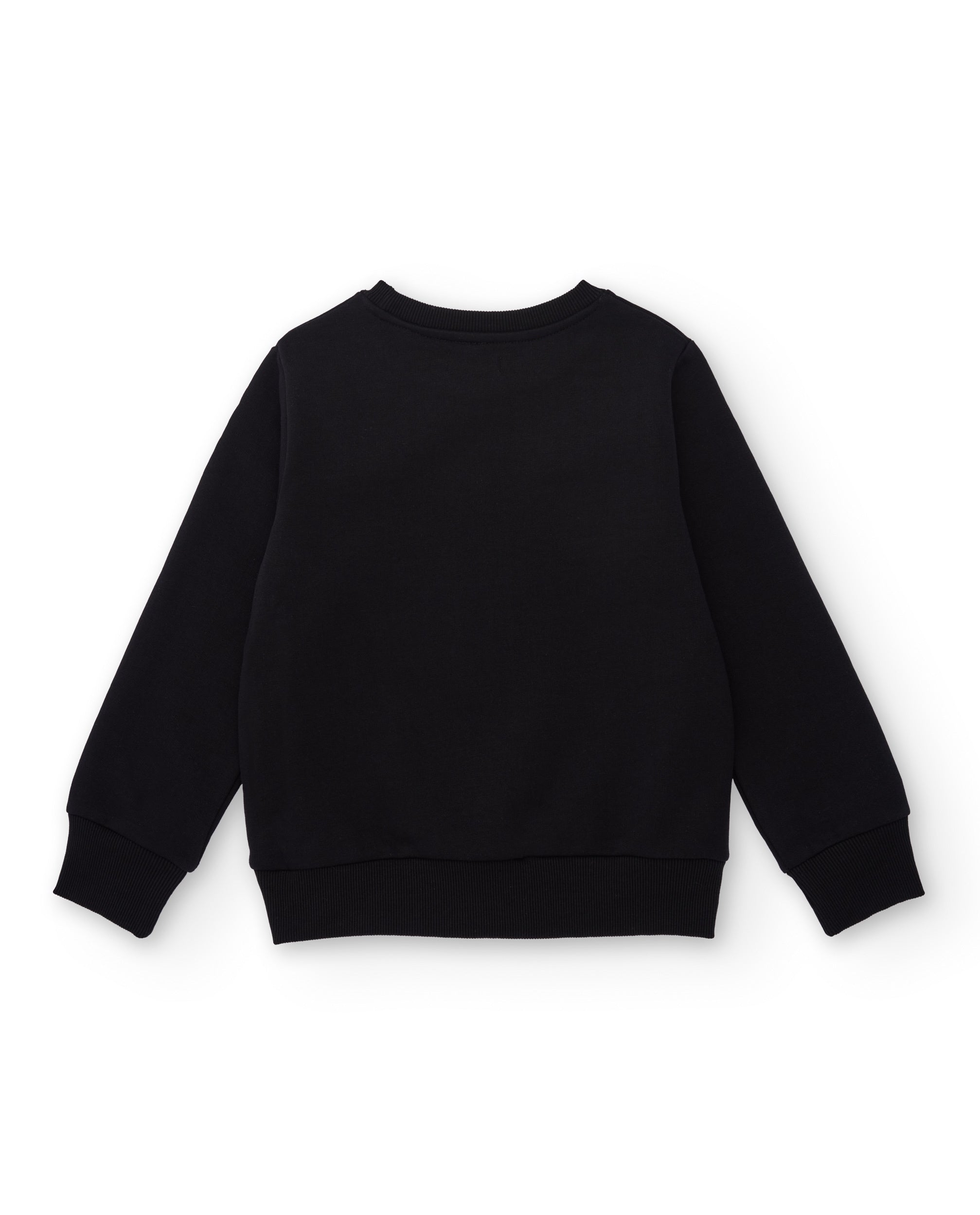 Sudadera negra para niño con estampado “Furious”