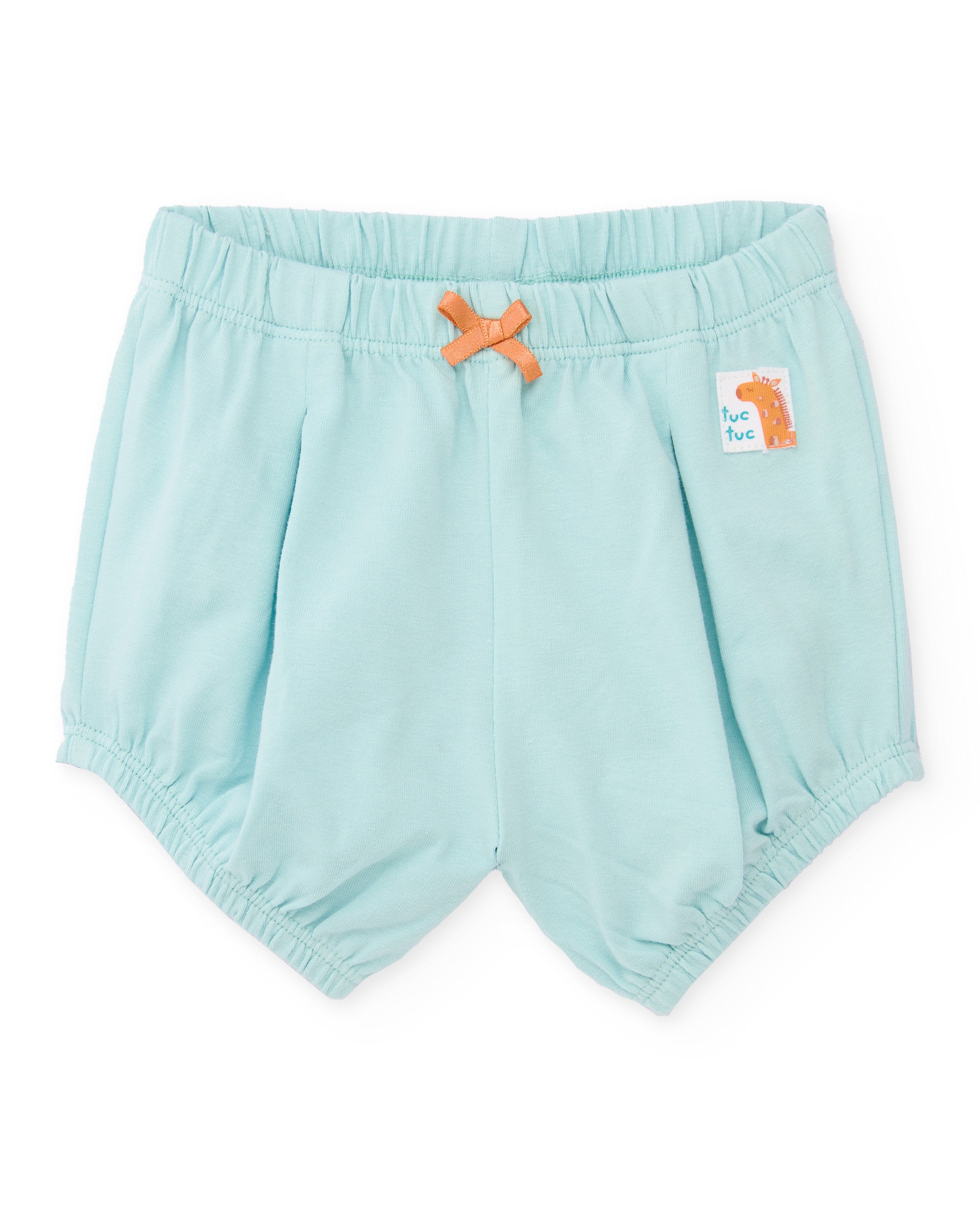 Conjunto de recién nacido de punto con estampado palmeras