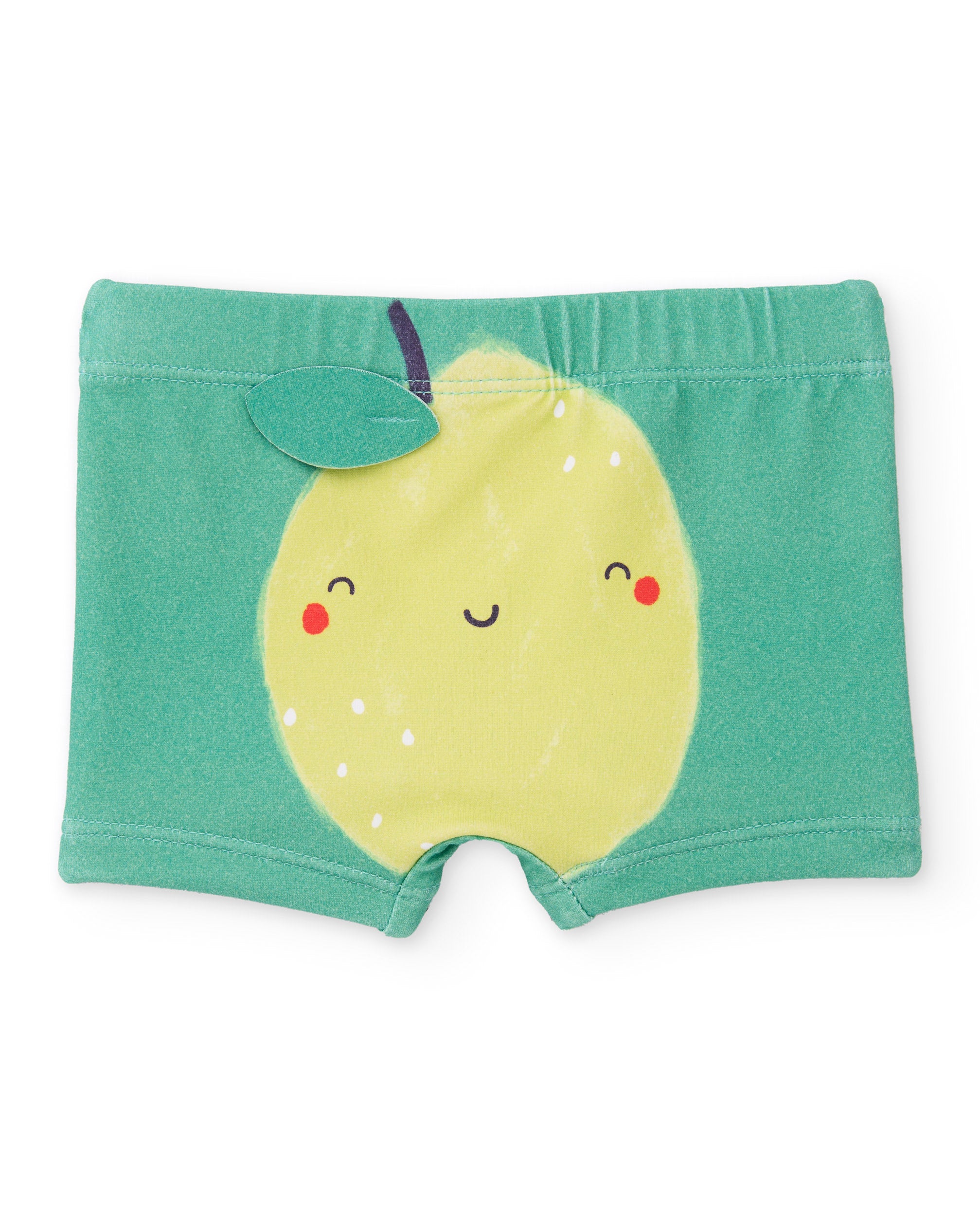 Bañador de recién nacido de punto con motivo frutal