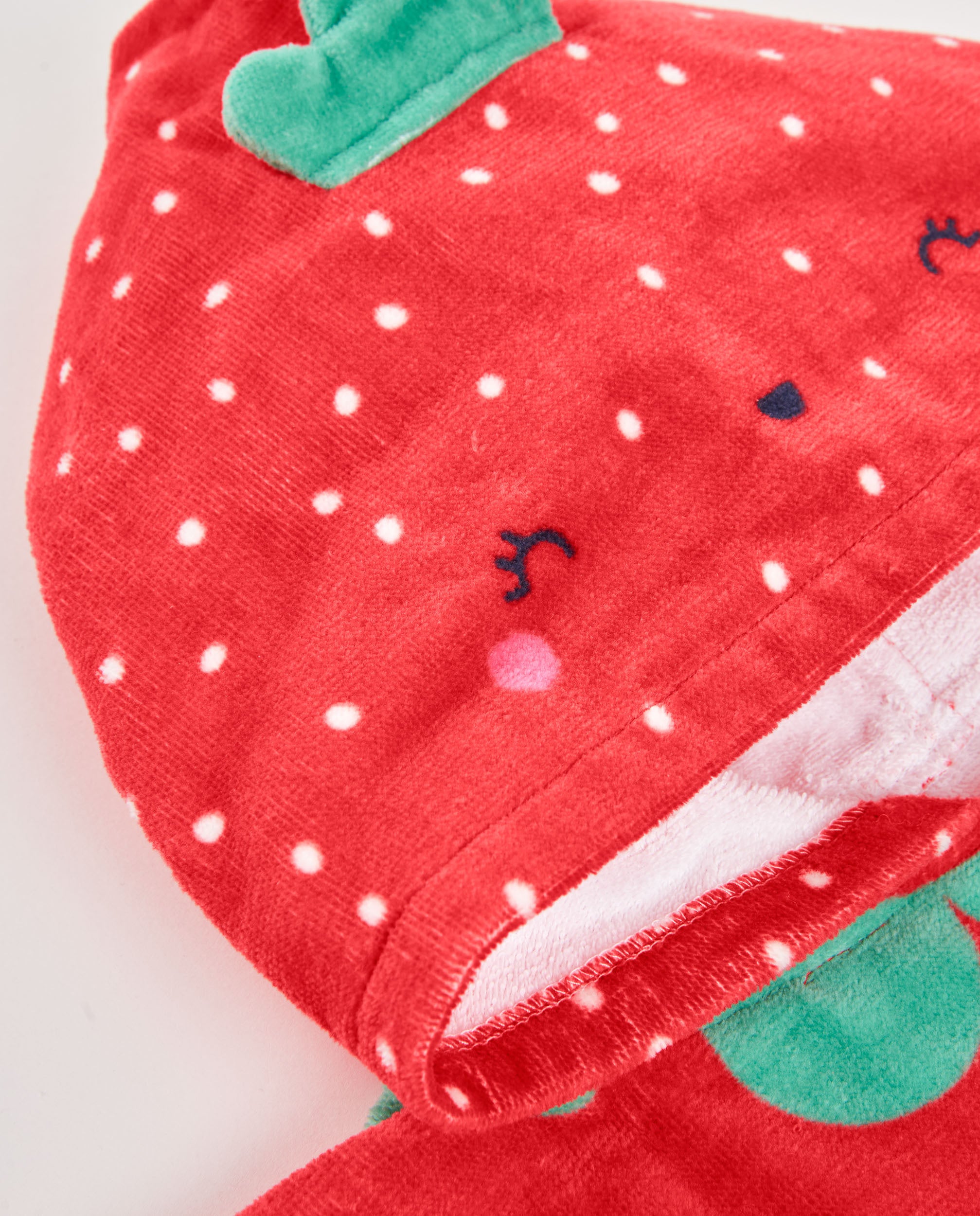 Toalla poncho de recién nacido de punto con capucha