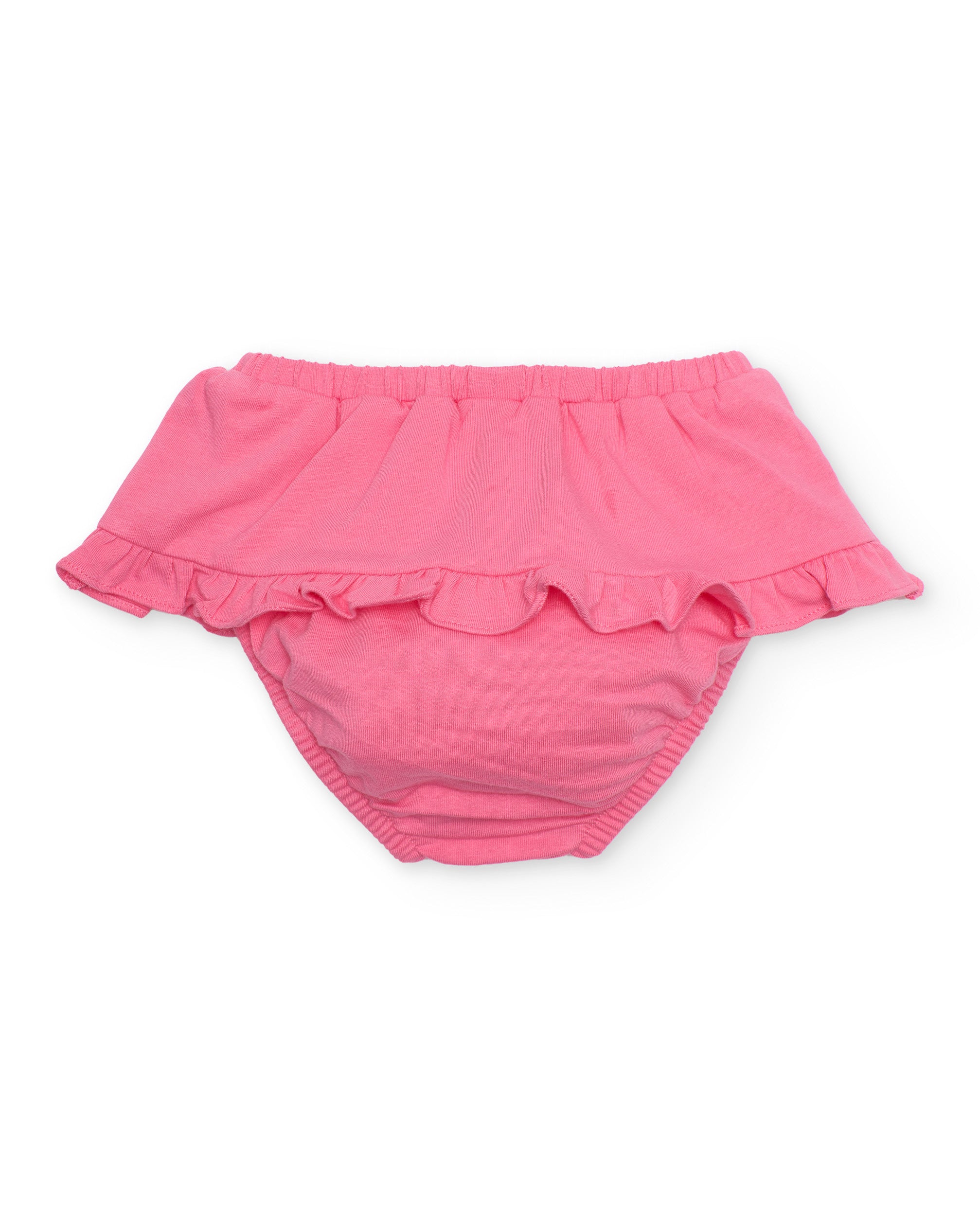 Conjunto de recién nacido de punto con volantes