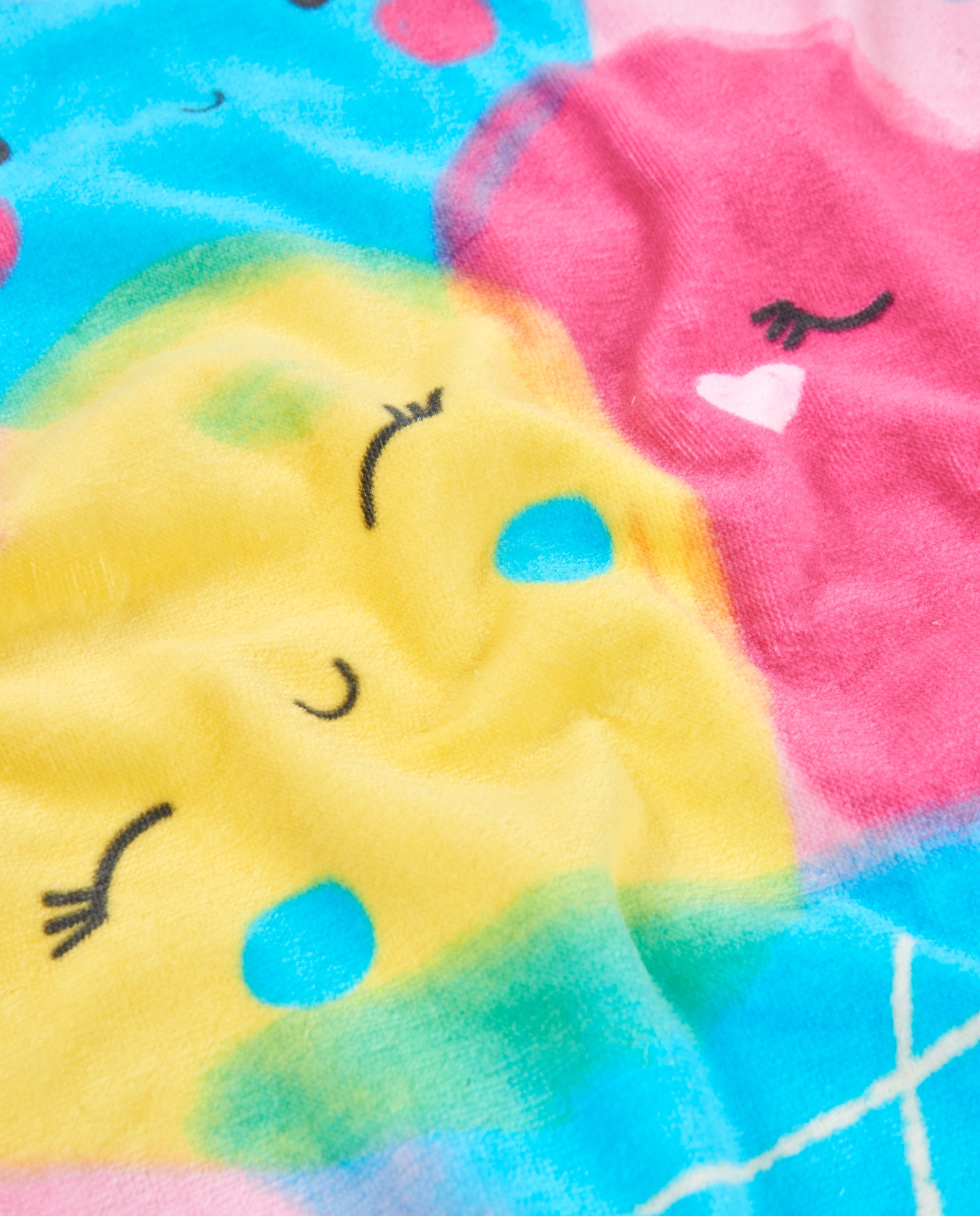 Toalla poncho de recién nacido de punto con capucha