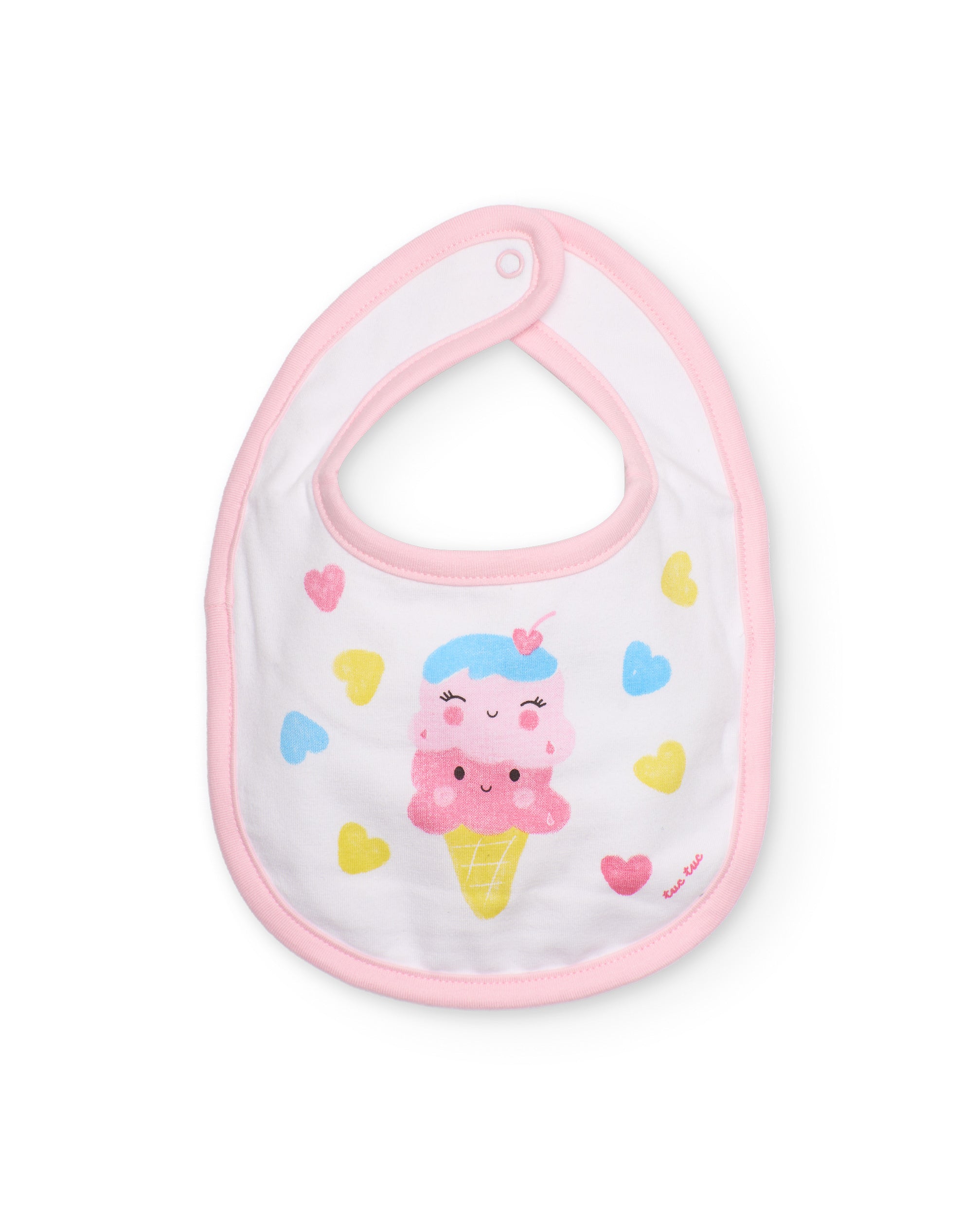 Pack de baberos de recién nacido de punto y estampado helado