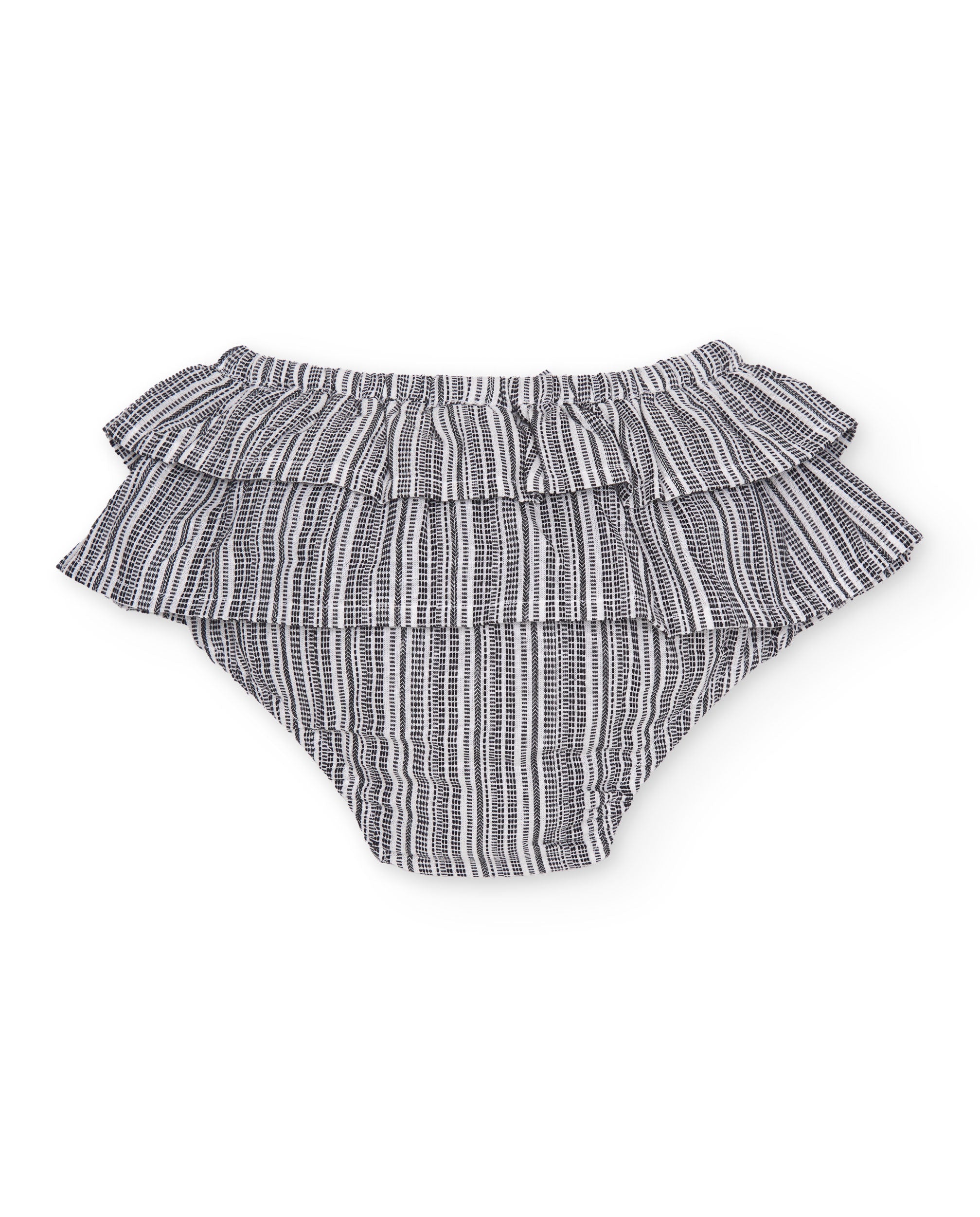 Conjunto de recién nacido de punto a rayas