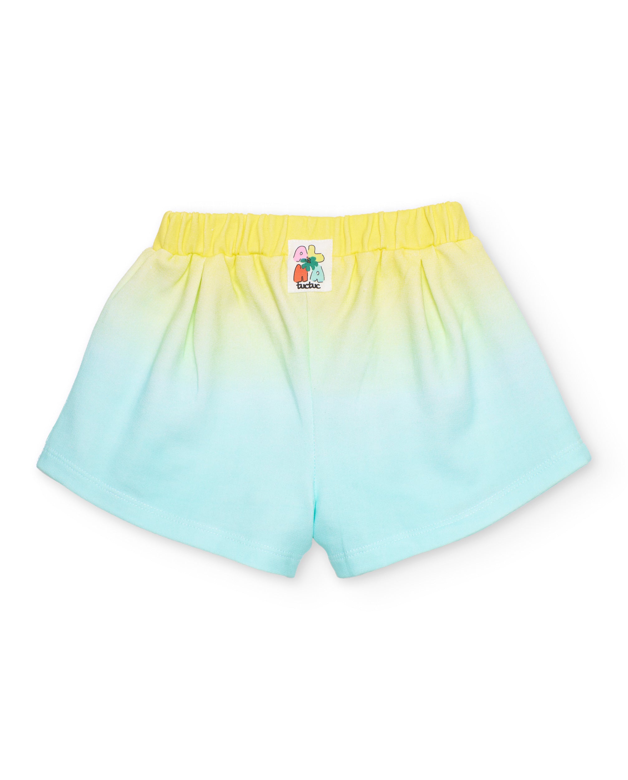 Conjunto de niña de punto y nudo decorativo