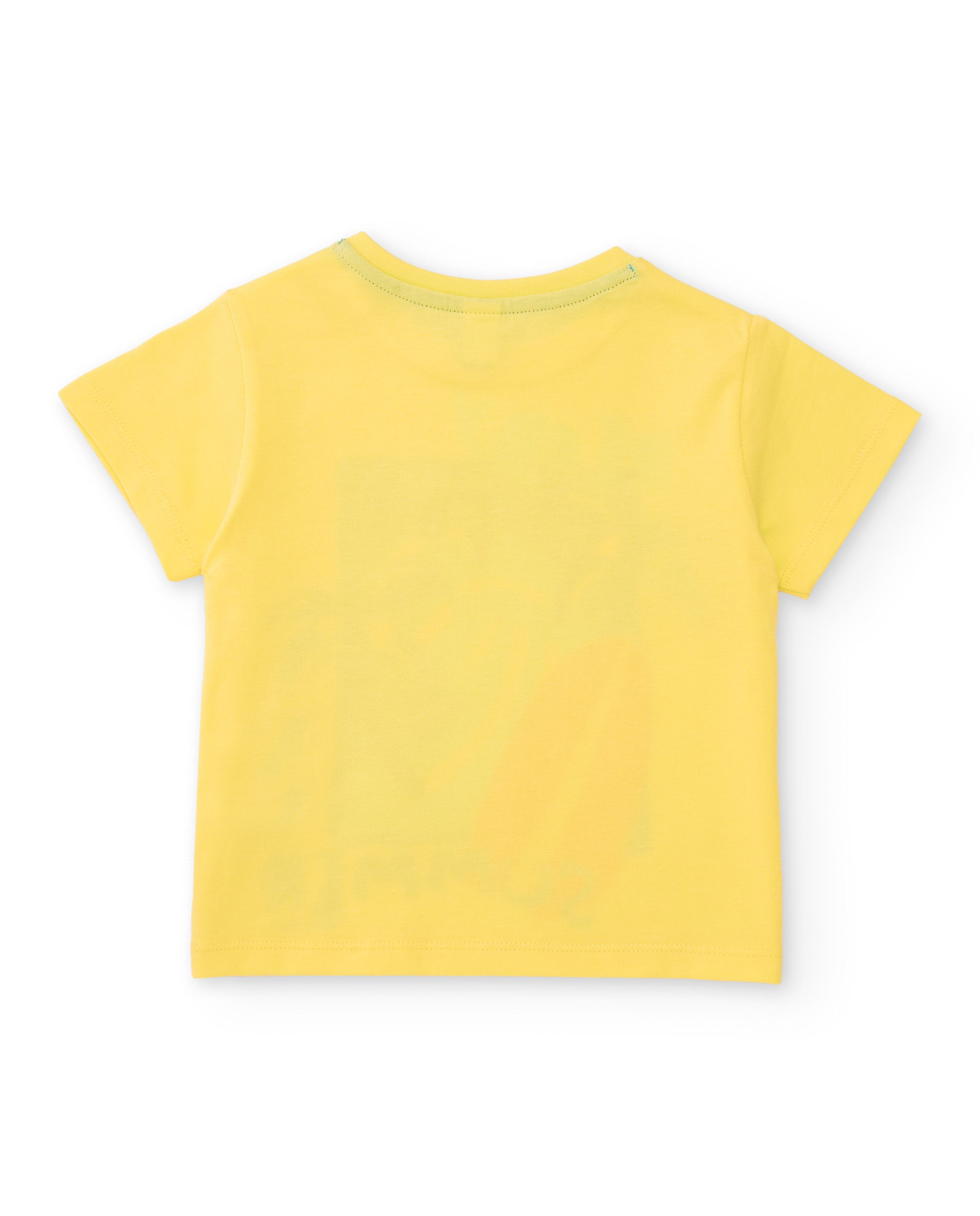 Camiseta de niño de punto con estampado veraniego
