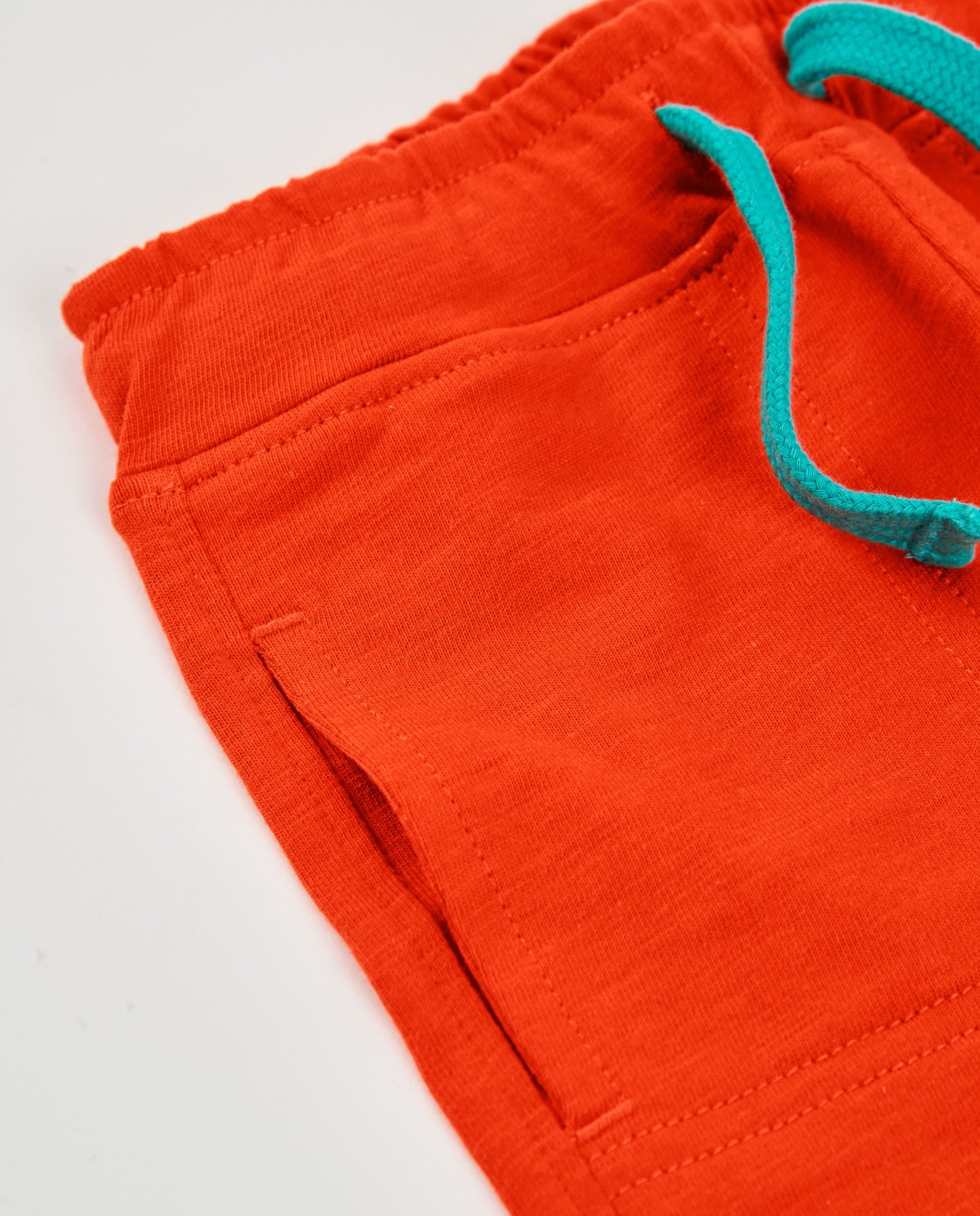 Bermuda de niño de punto y cordon ajustable