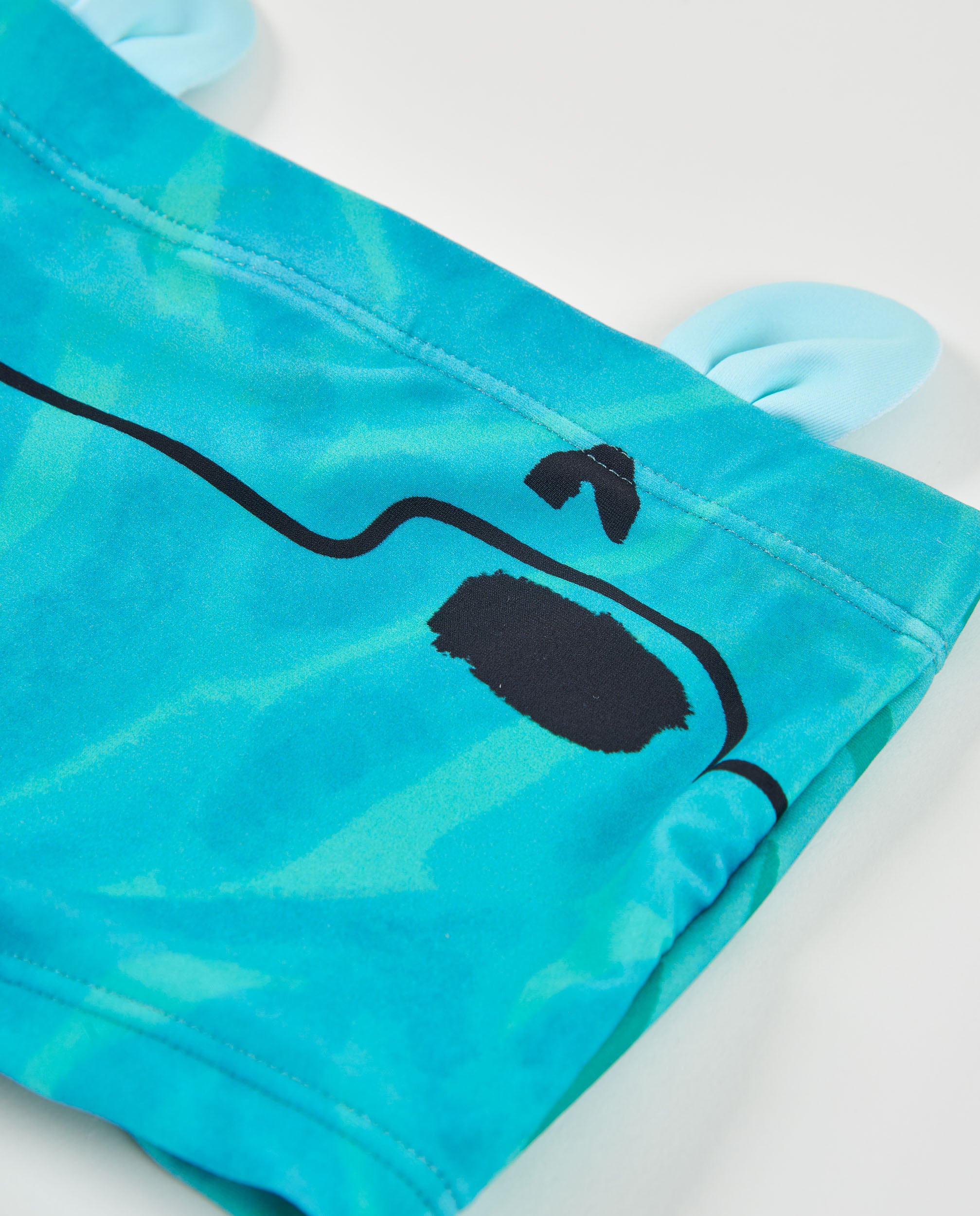 Bañador de niño de punto con orejitas decorativas