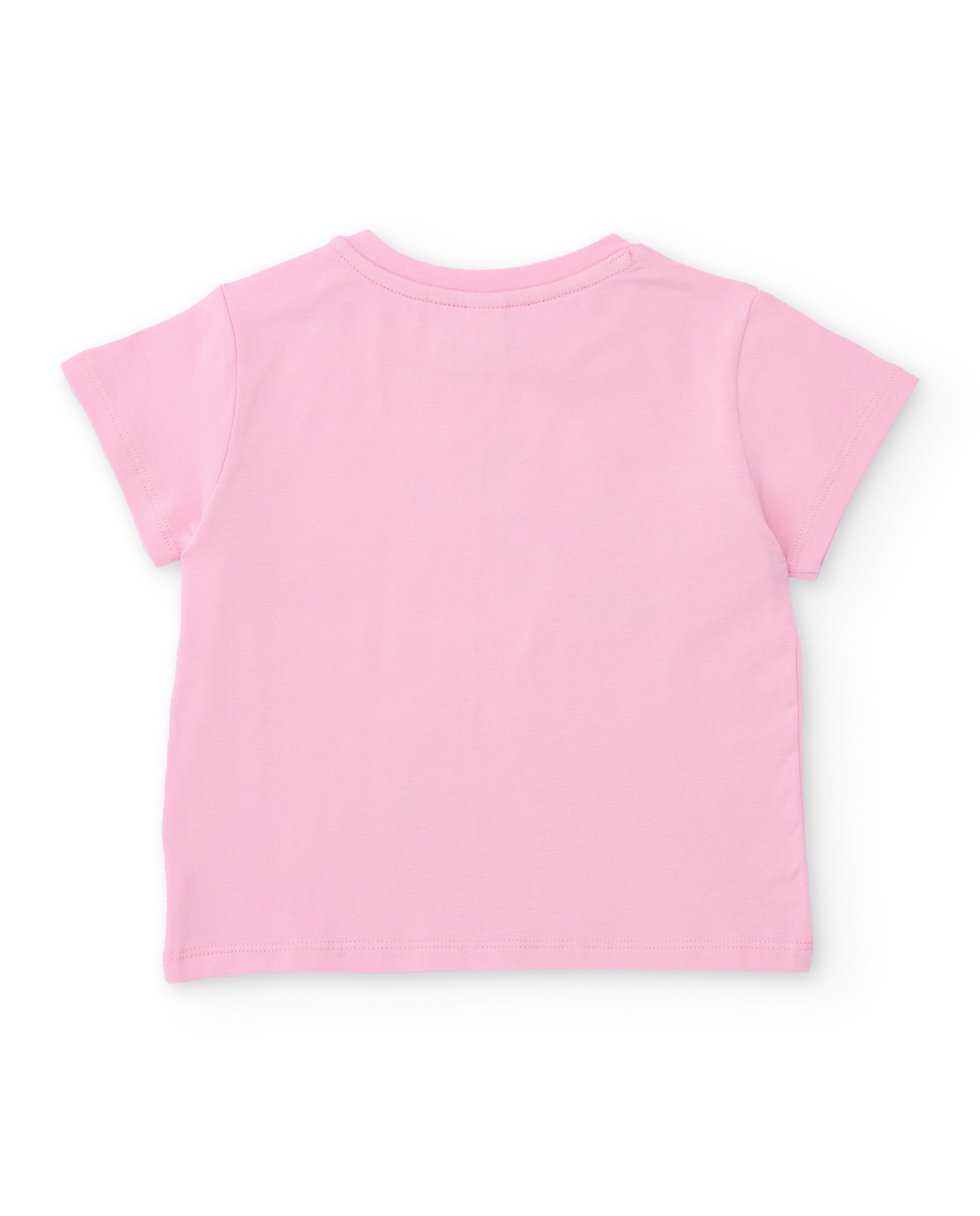 Conjunto de niña de punto con diseño floral