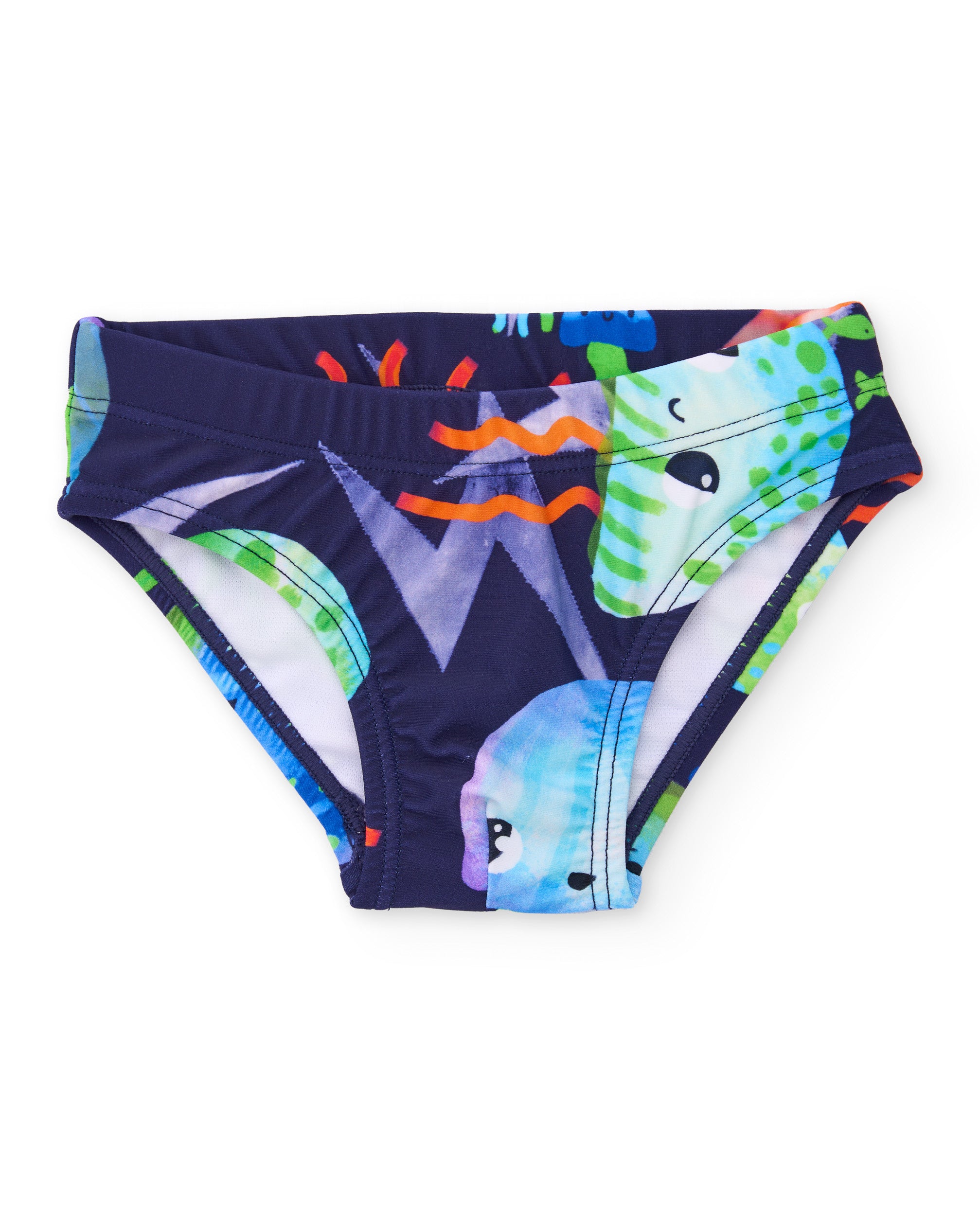 Bañador de niño de punto de ispiración marina