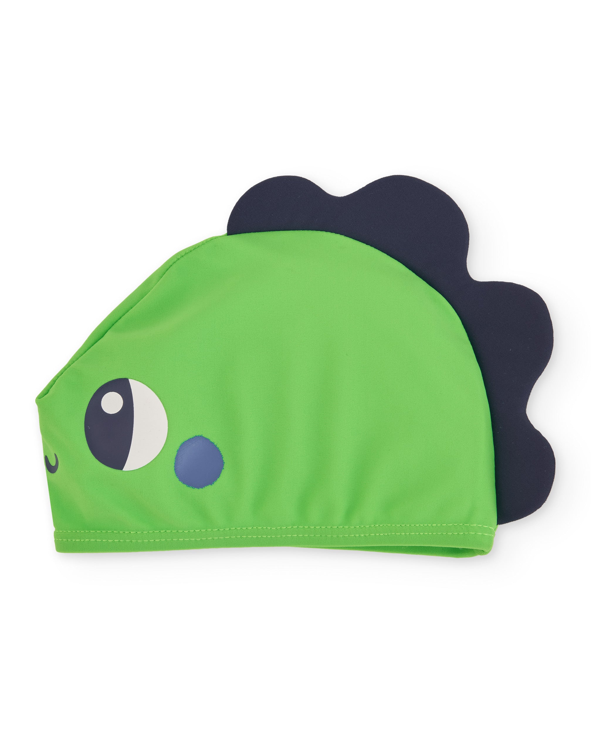 Gorro de natación de niño de punto con aleta decorativa