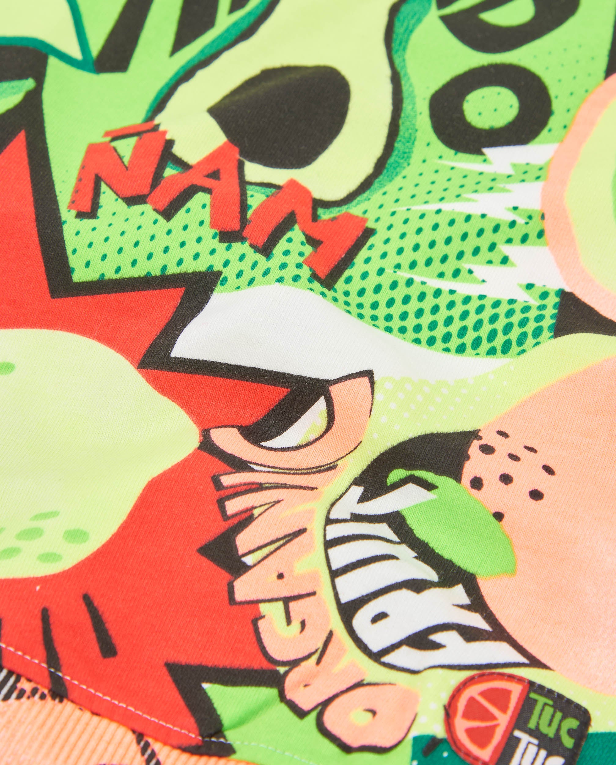 Sudadera de niño de punto con gráficos de cómic