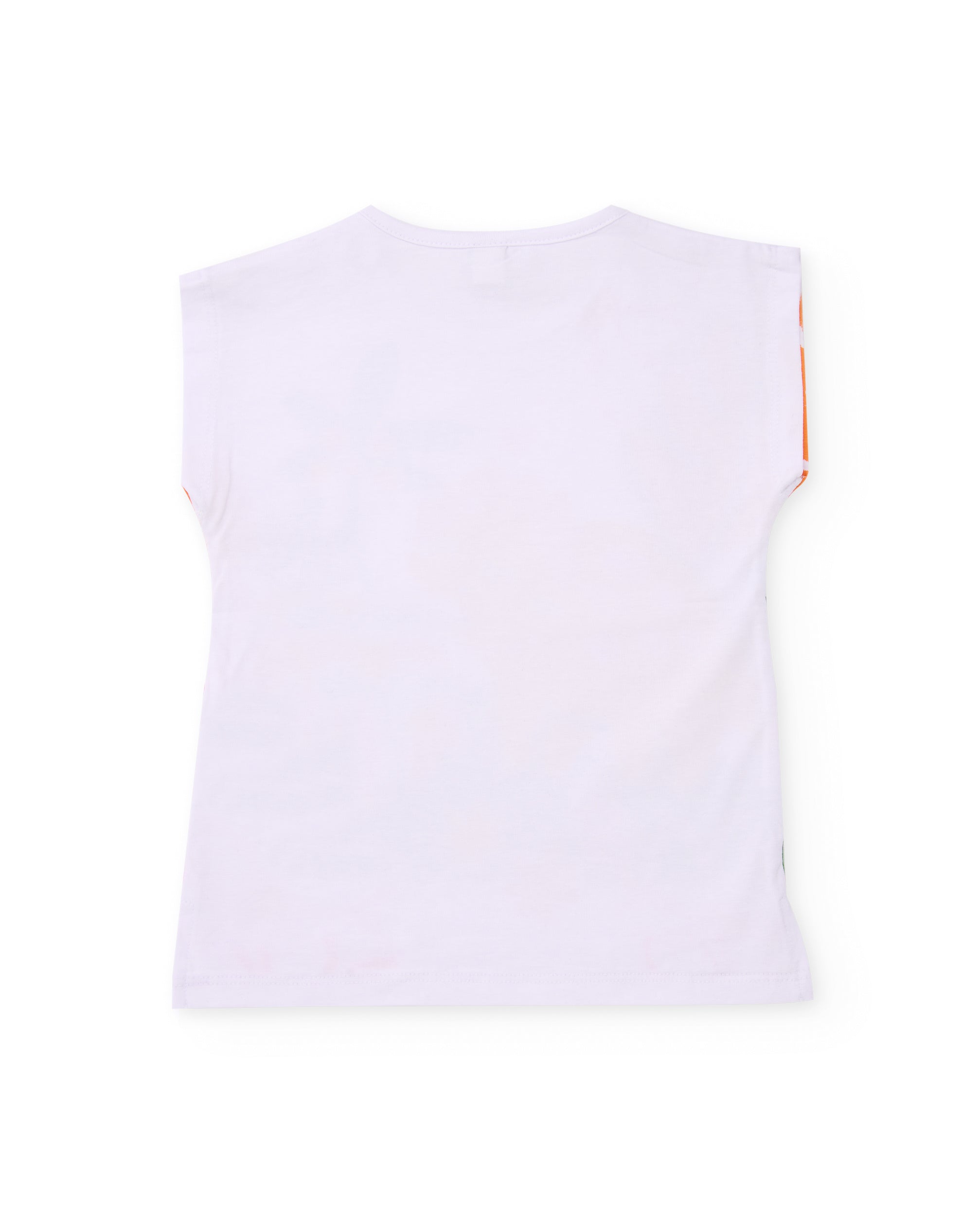 Camiseta de niña de punto con estampado dinosaurio