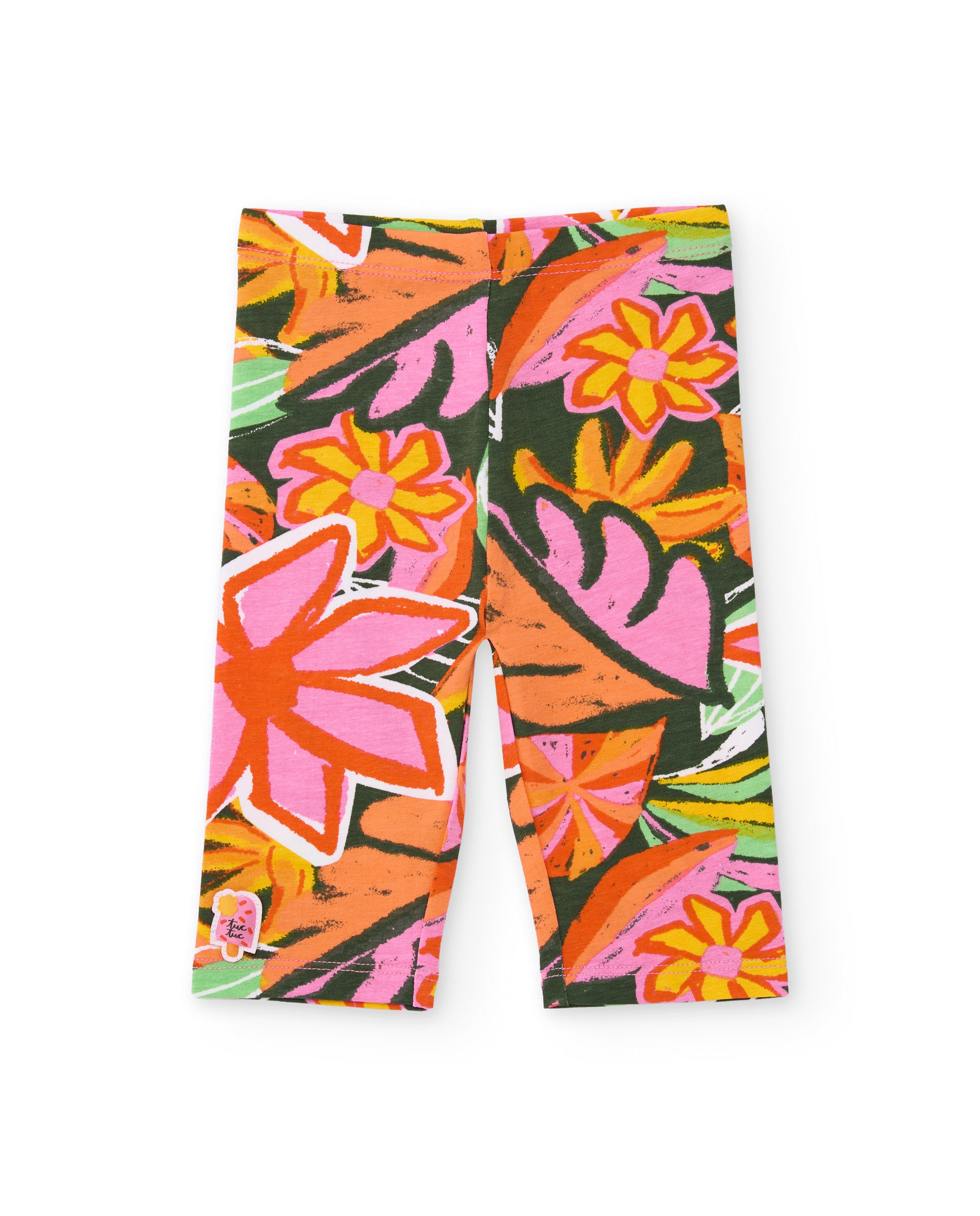 Conjunto de niña de punto con detalles en relieve