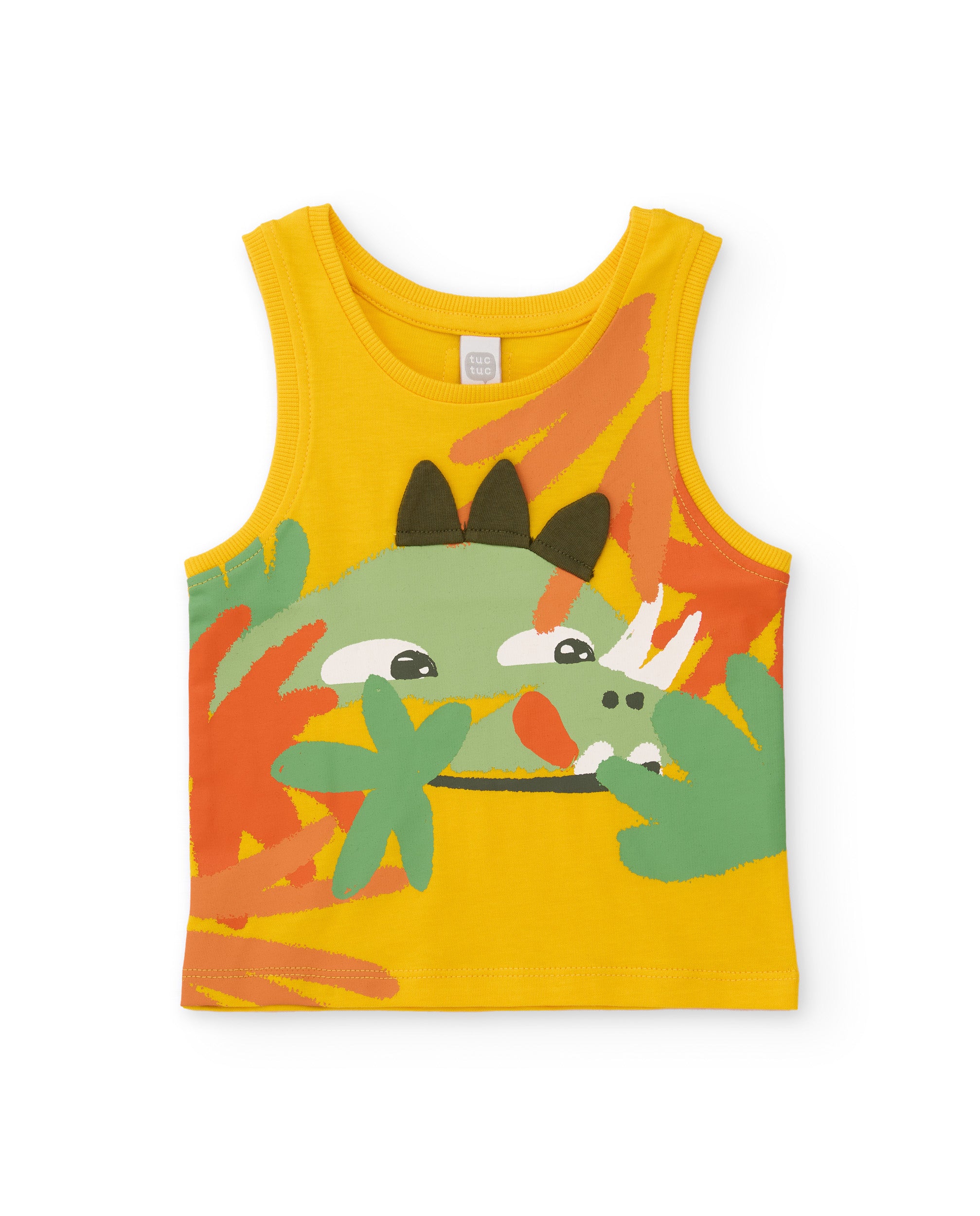 Camiseta de niño de punto y tirantes