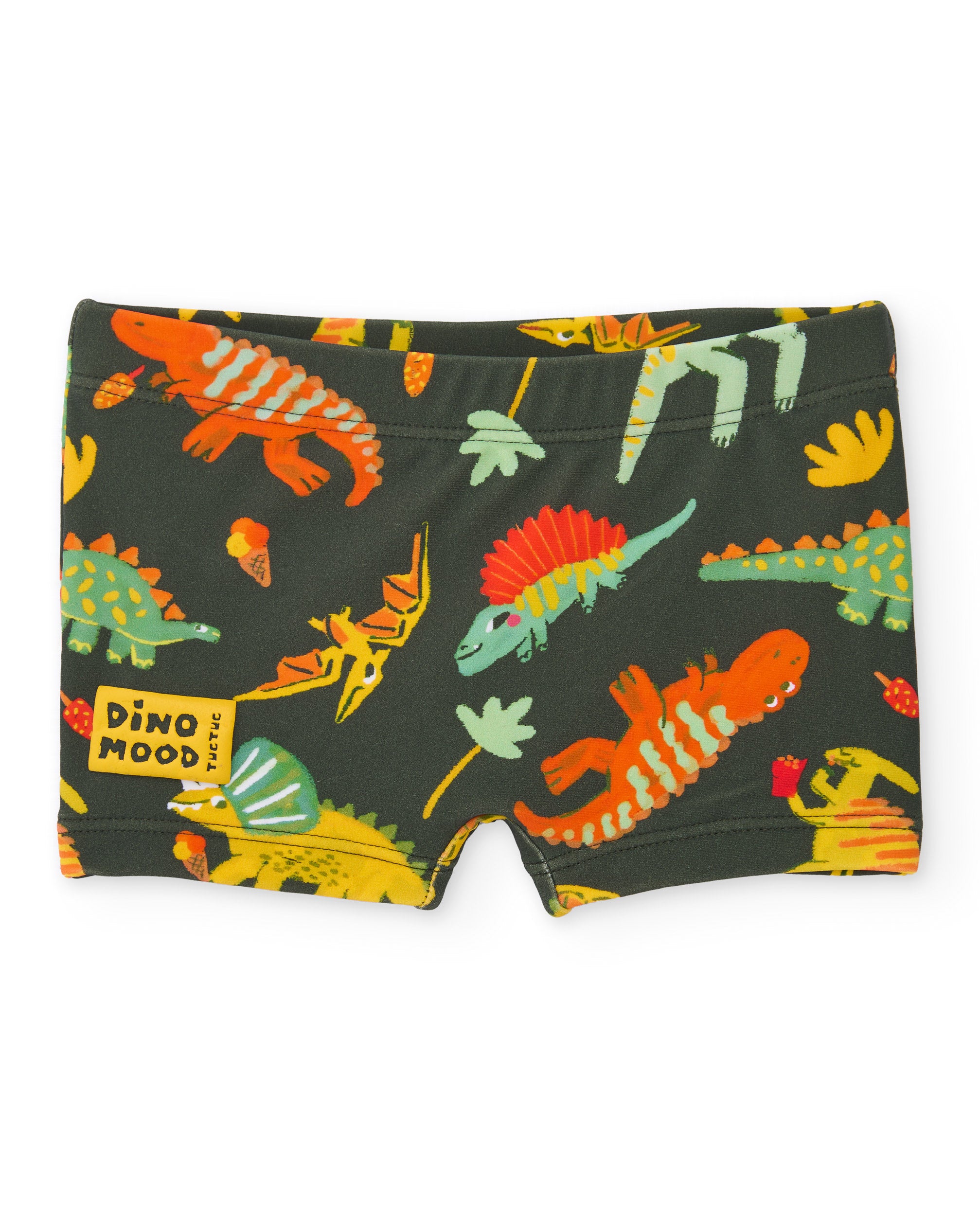 Bañador de niño de punto con estampado integral