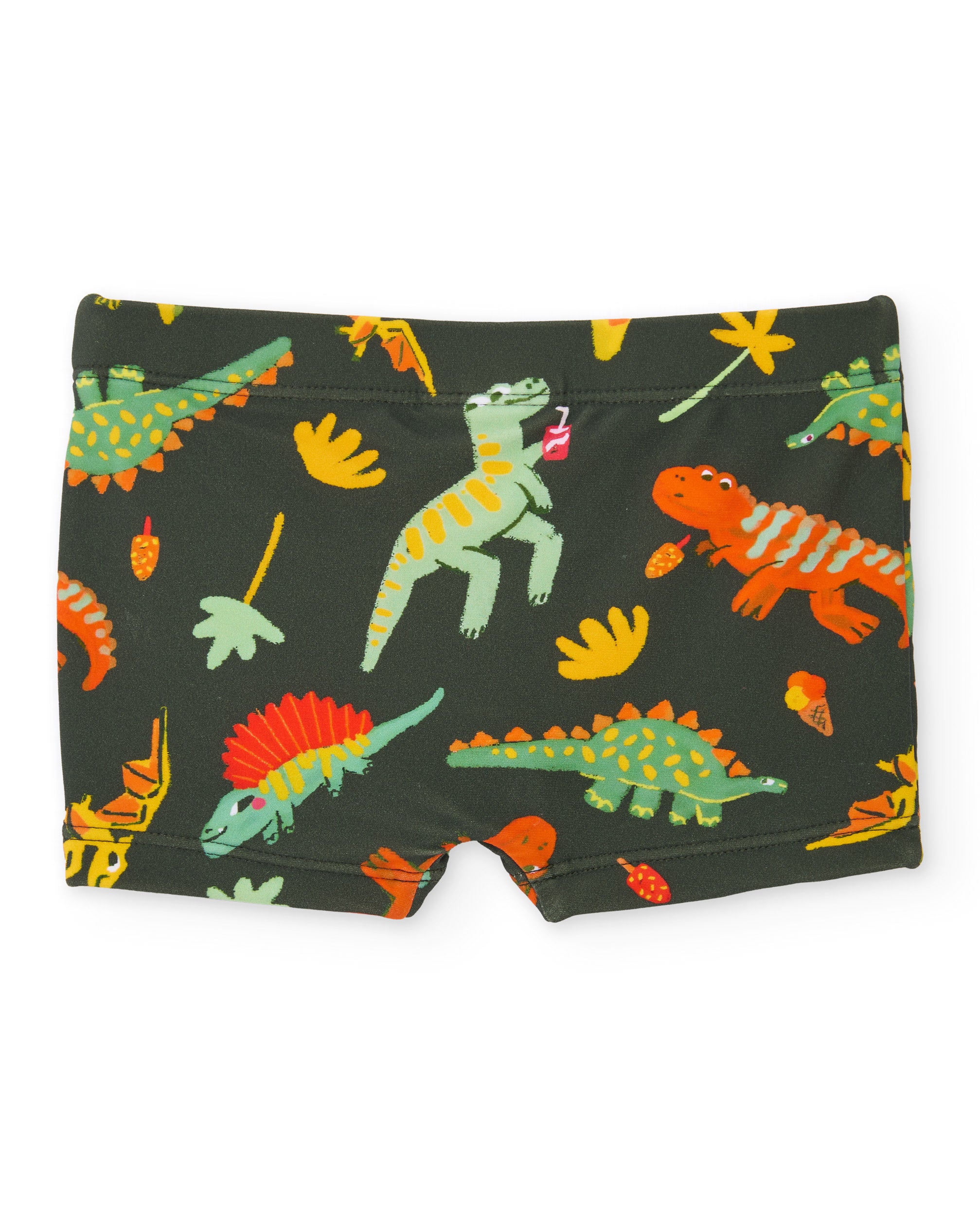 Bañador de niño de punto con estampado integral