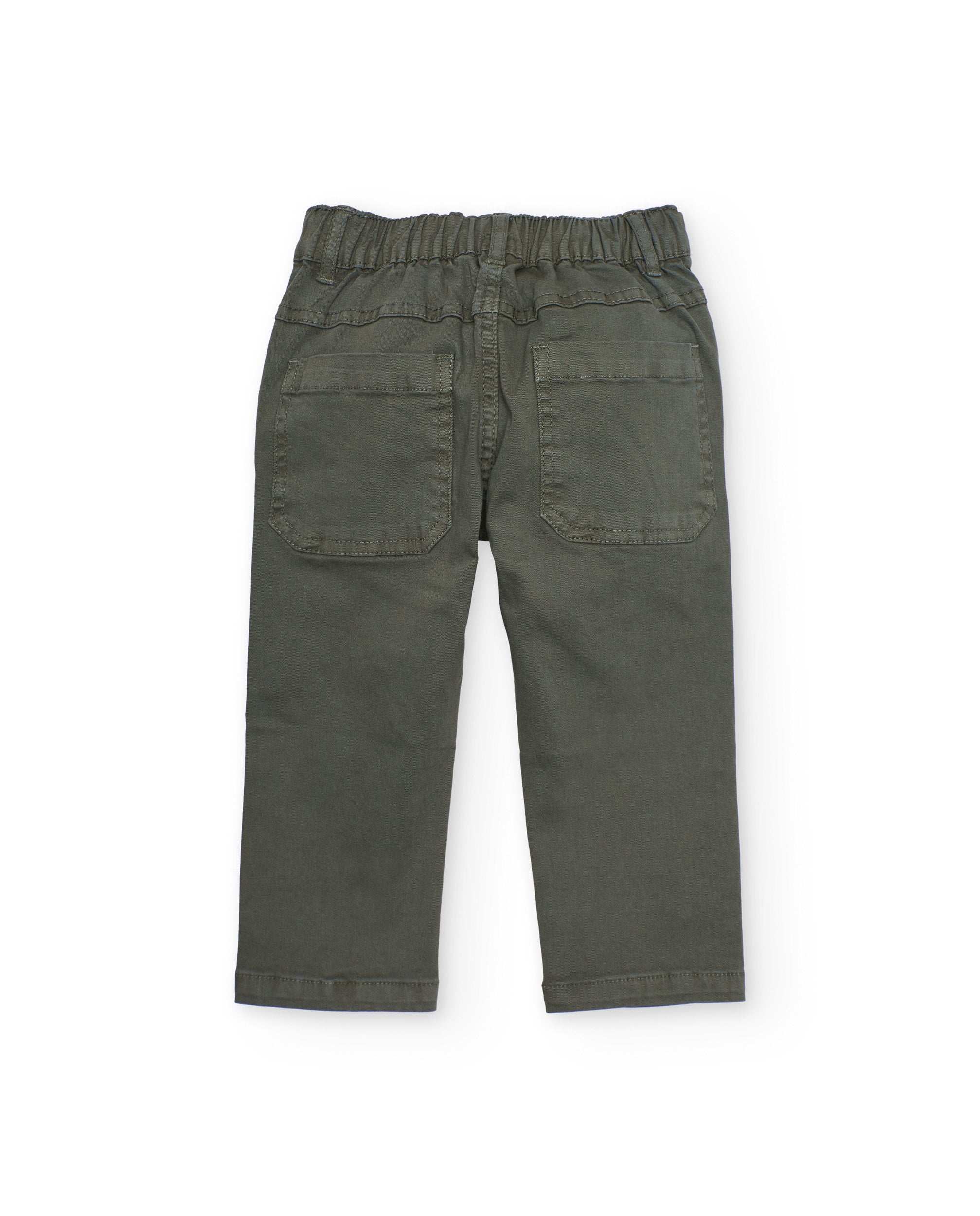 Pantalones de niño de plana y cintura con ajuste interno