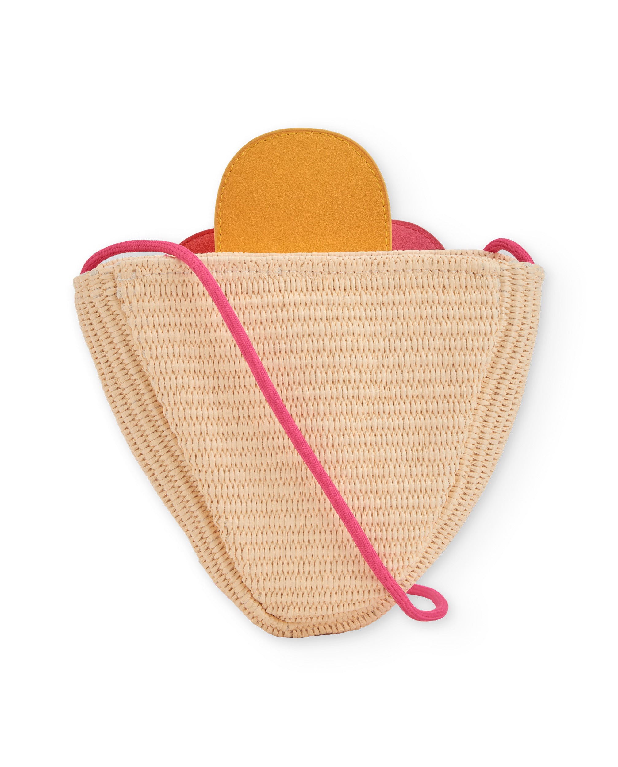 Bolso de niña de plana con forma de cucurucho