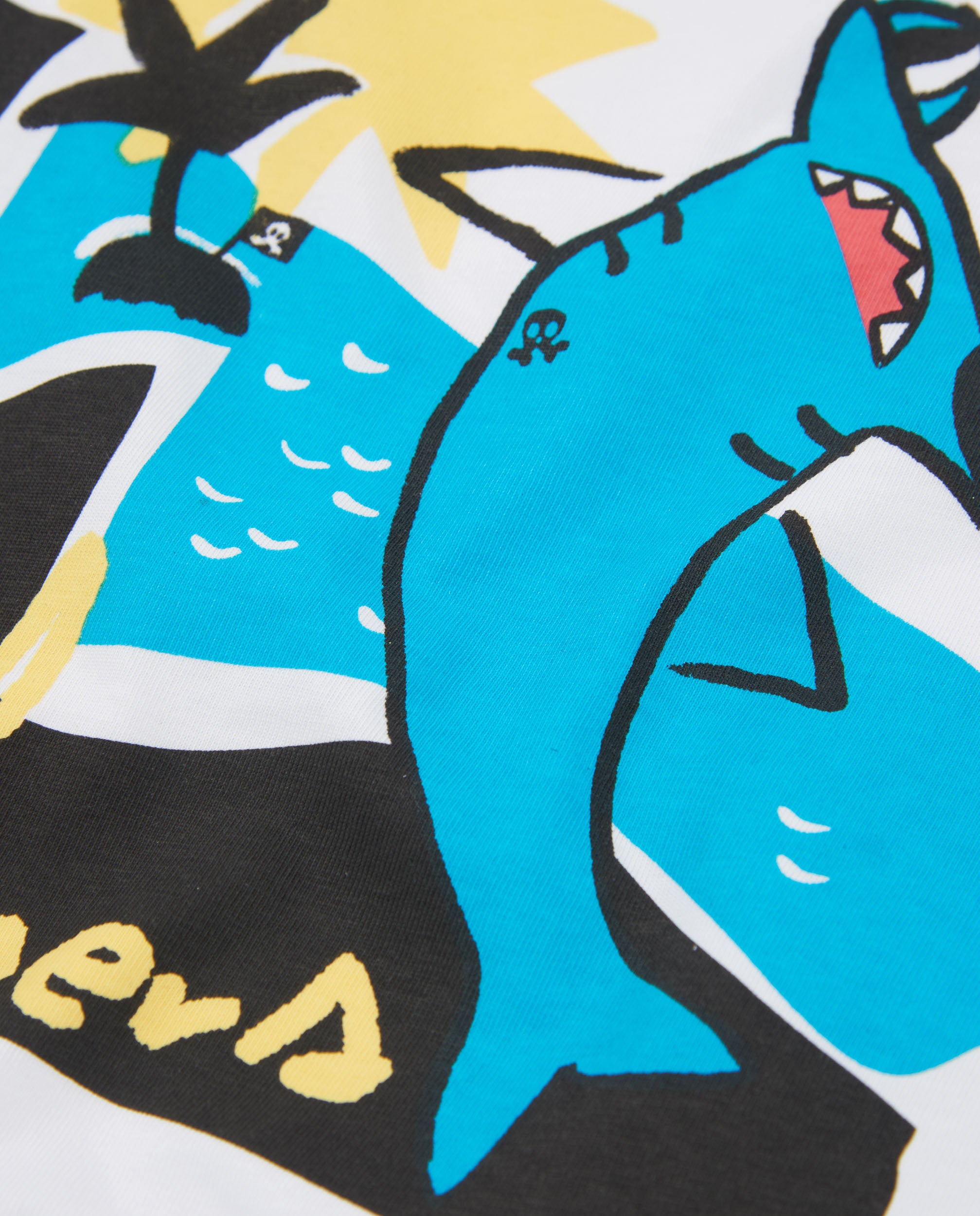 Camiseta de niño de punto y de tirantes
