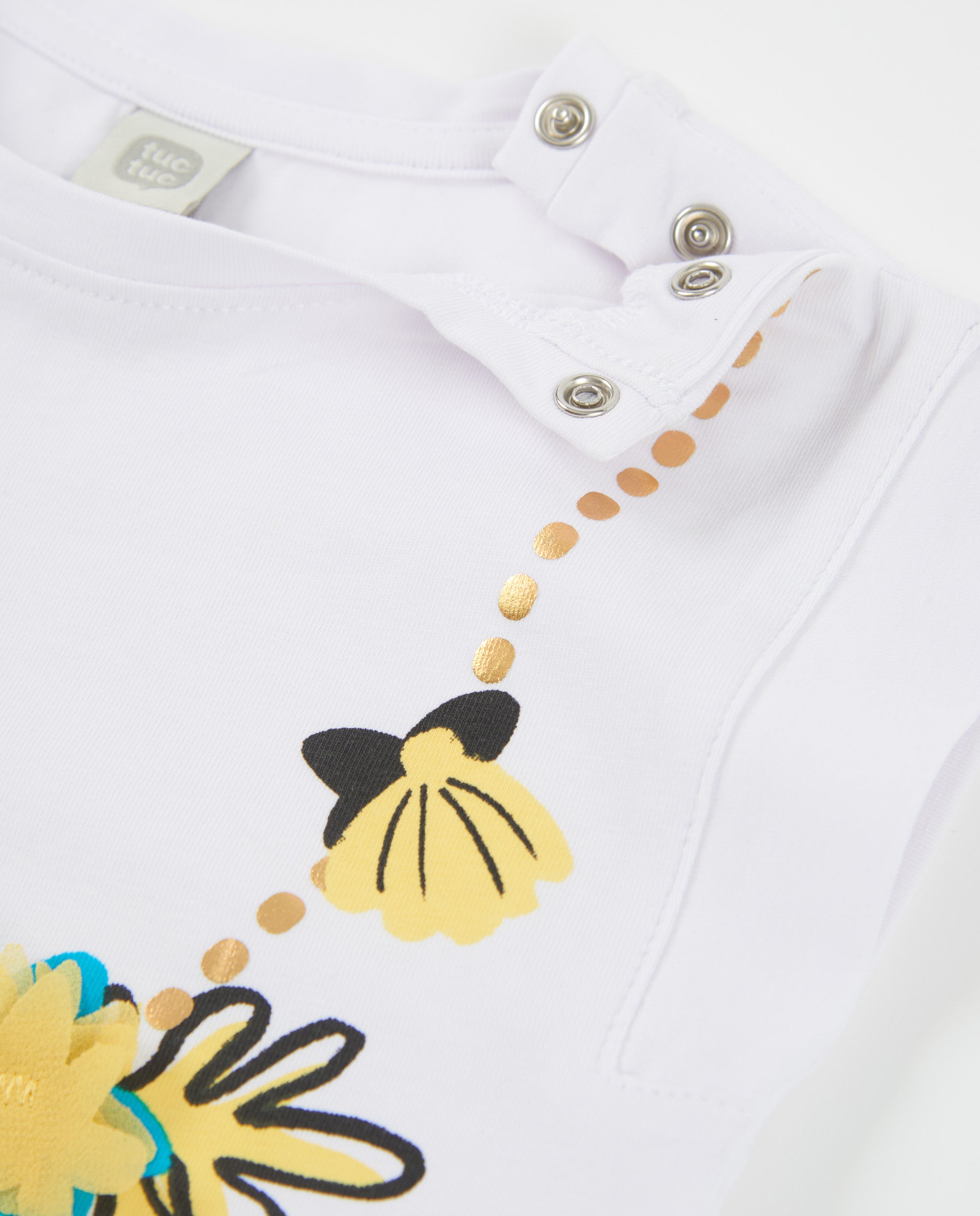 Camiseta de niña de punto sin mangas