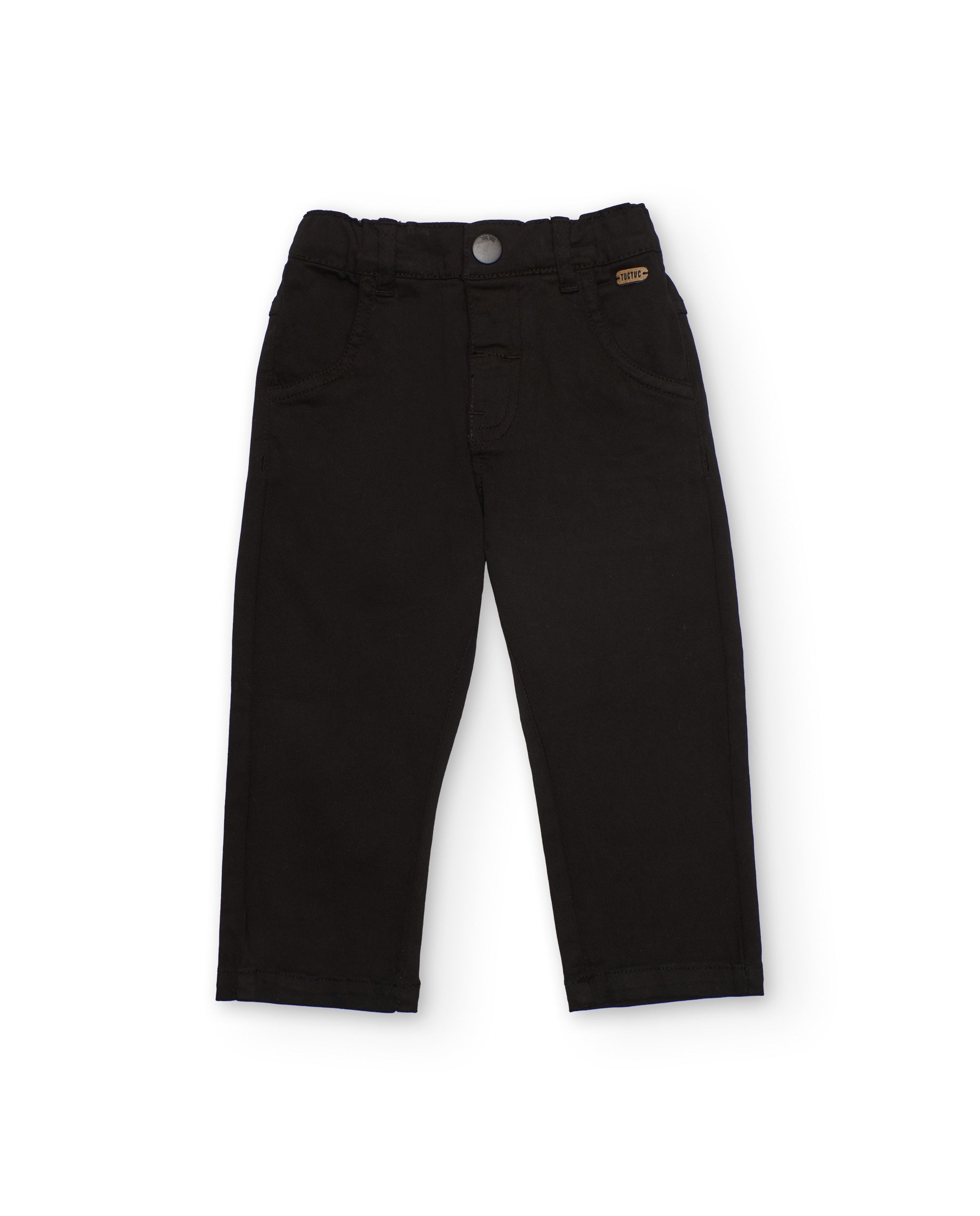Pantalones de niño de plana con tejido resistente