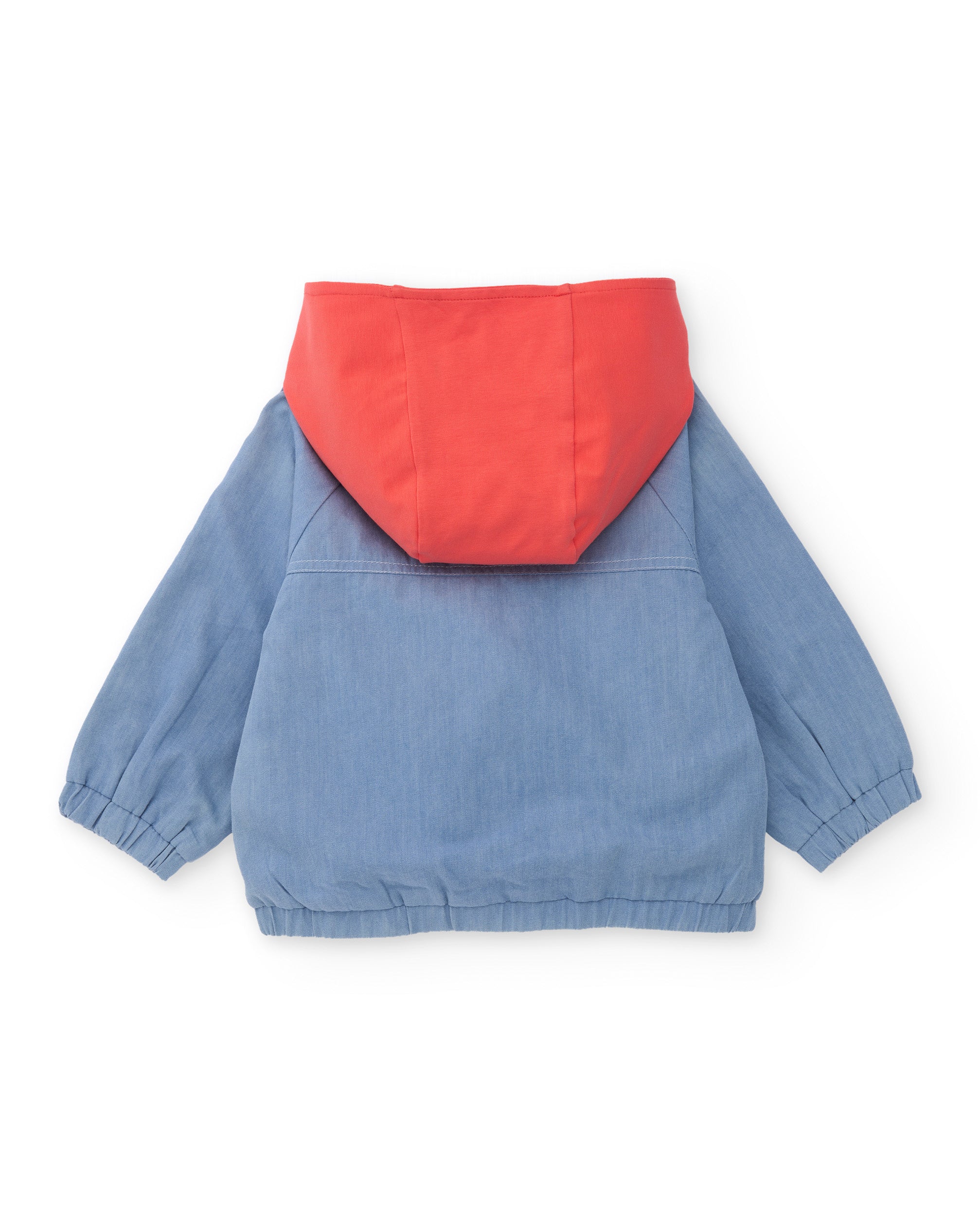 Chaqueta de niño de plana y denim suave
