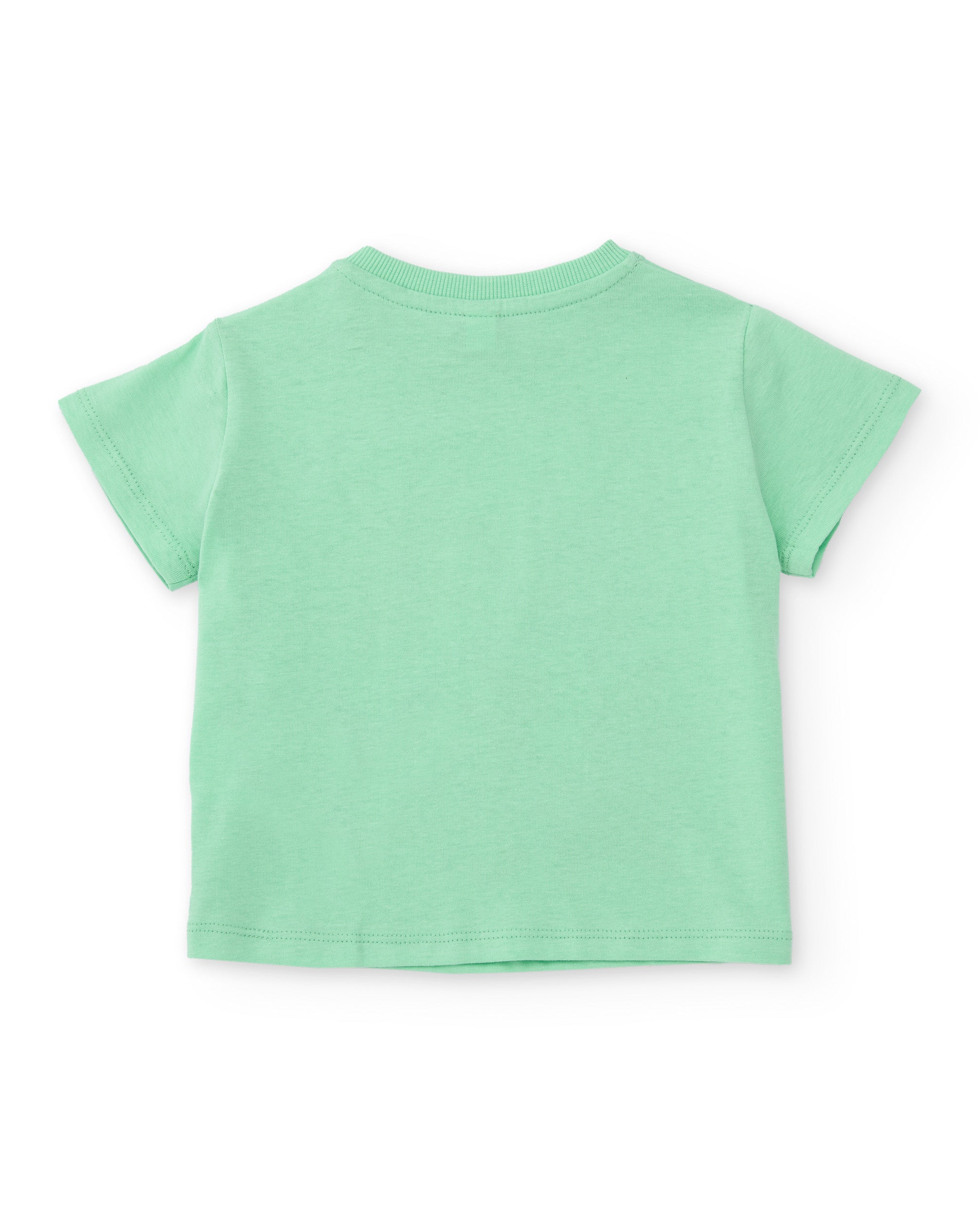 Camiseta de niño de punto y estampado dinámico