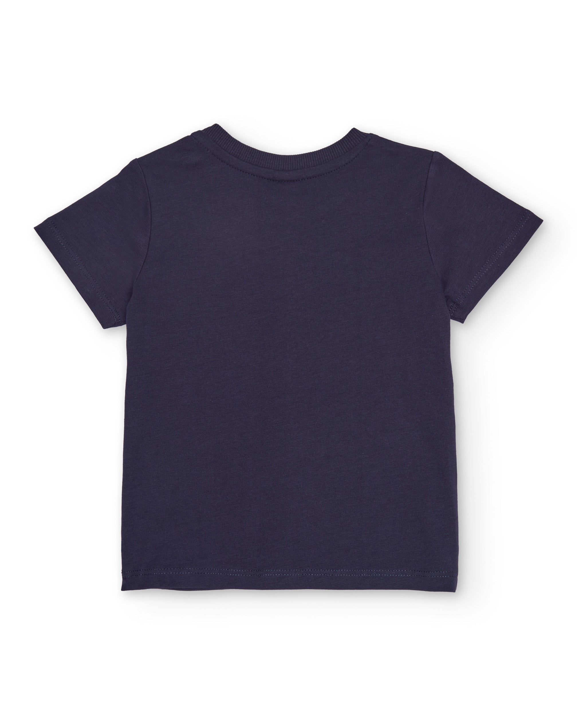 Camiseta de niño de punto con estampado de peces payaso