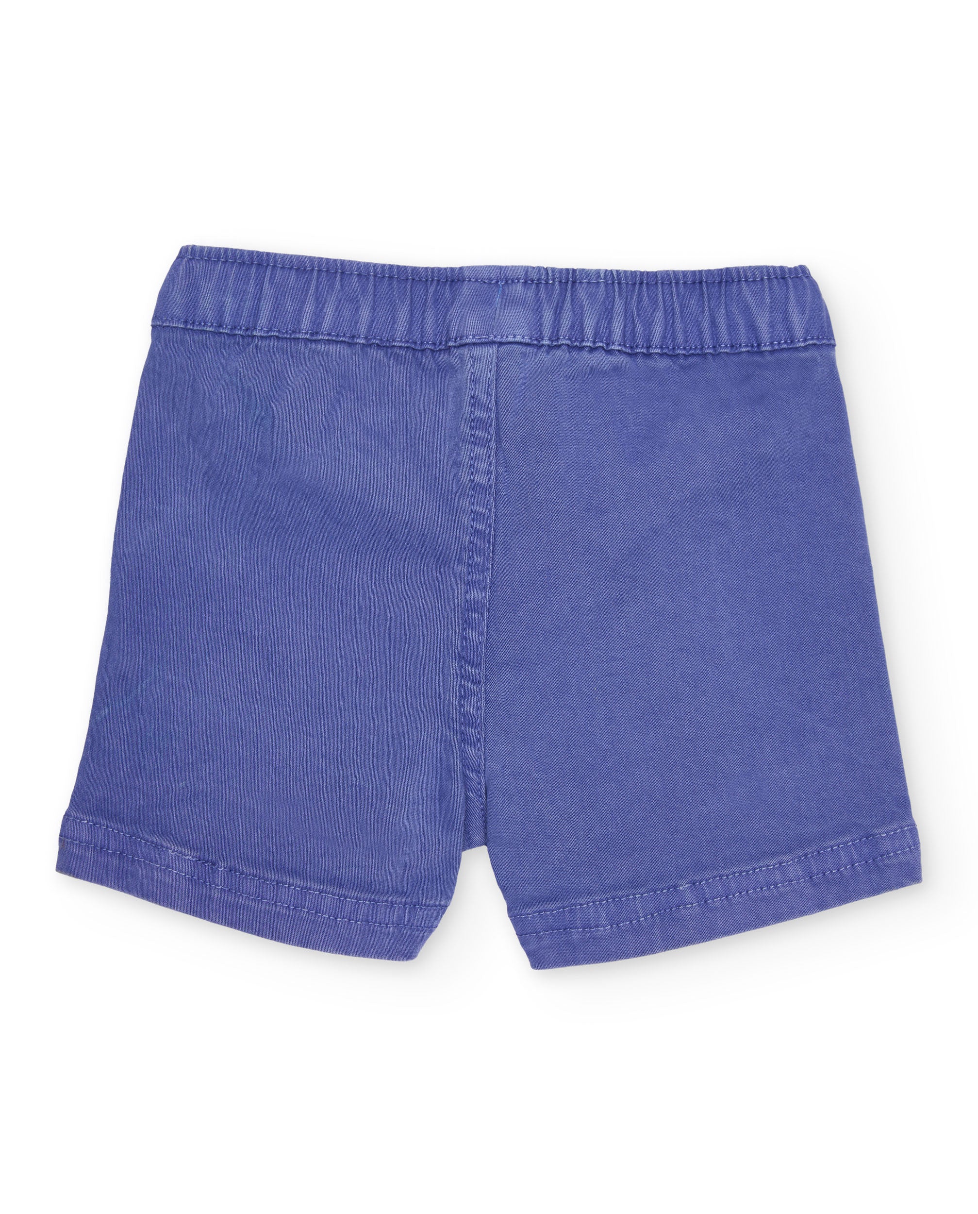 Bermuda de niño de plana con cintura ajustable