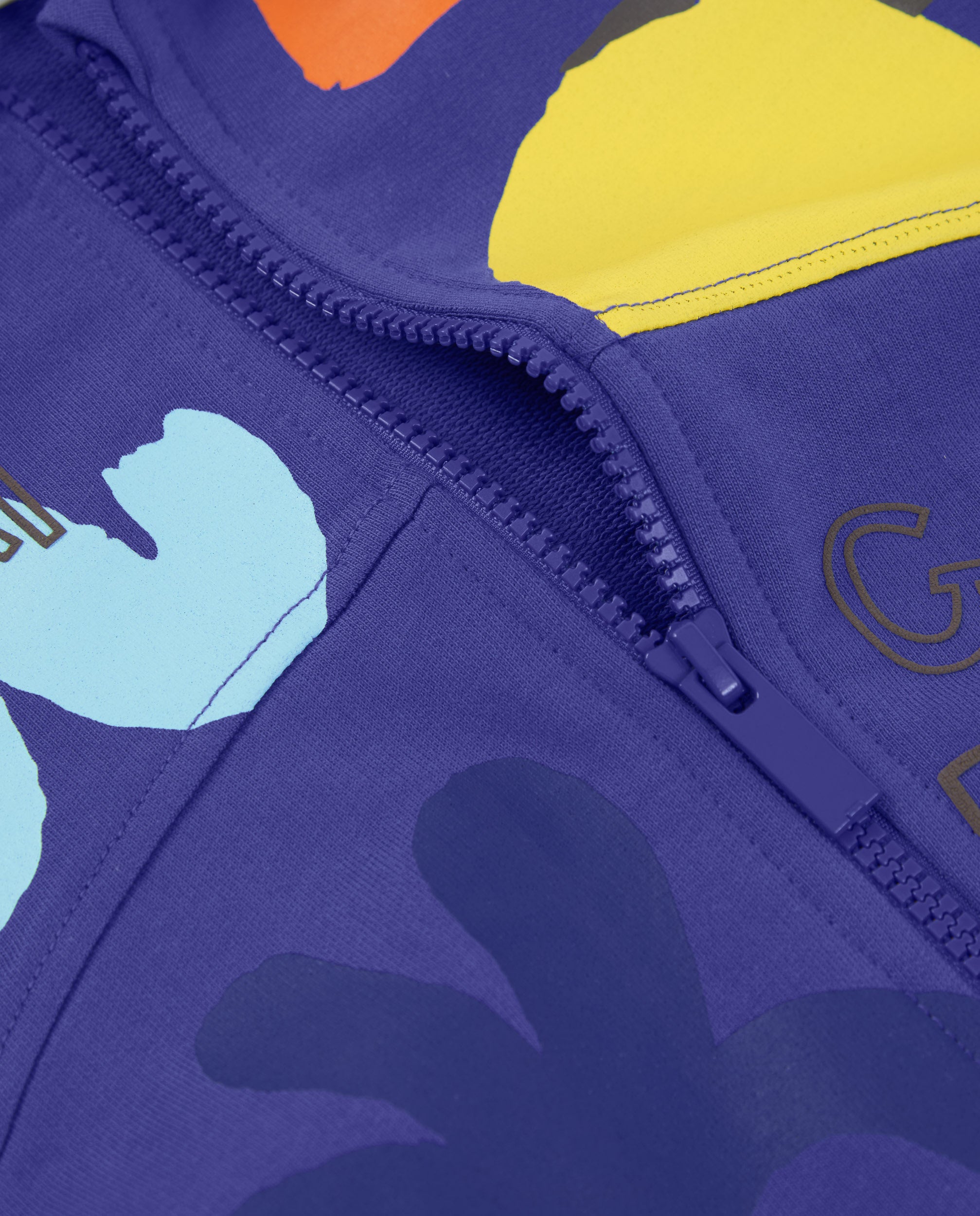Sudadera de niño de punto con cierre de cremallera