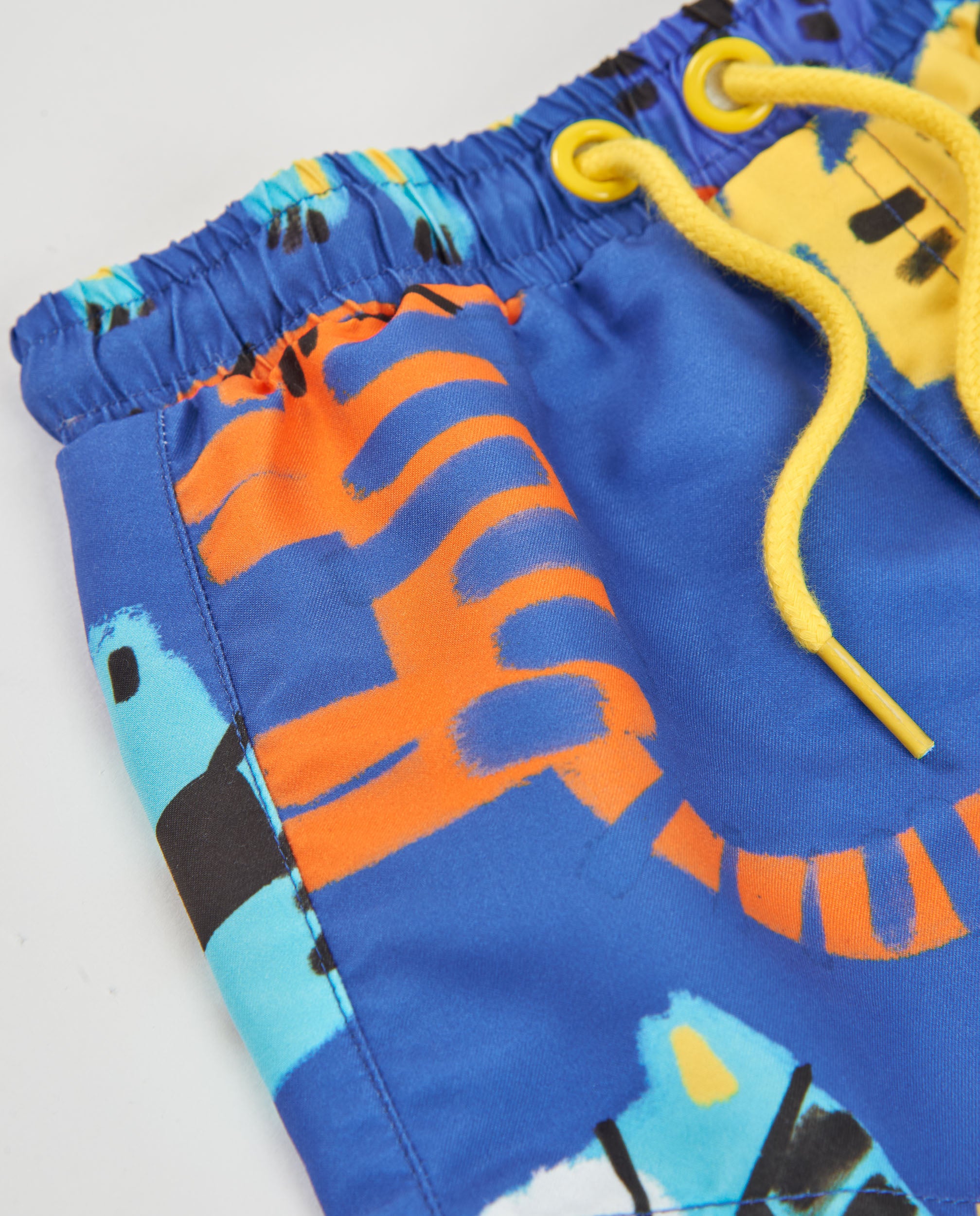 Bañador de niño de plana y motivo de tigres