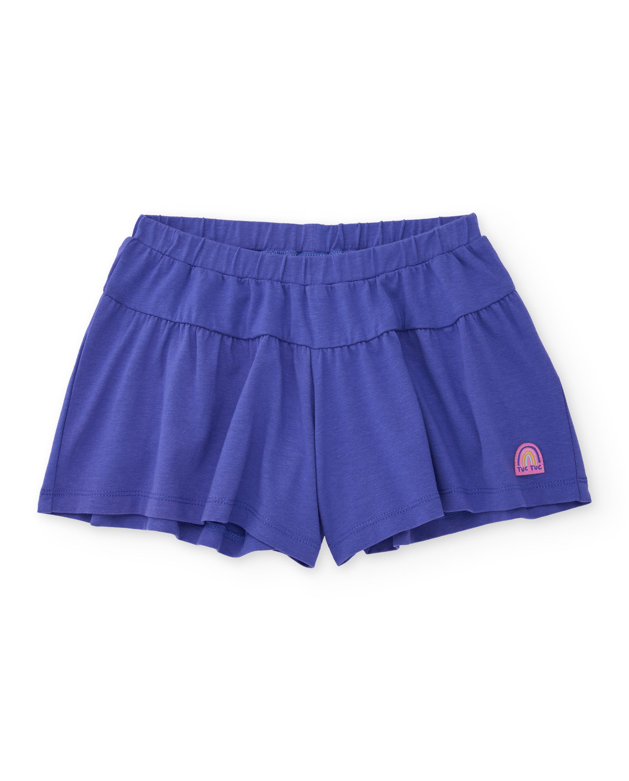Conjunto de niña de punto con flor aplicada
