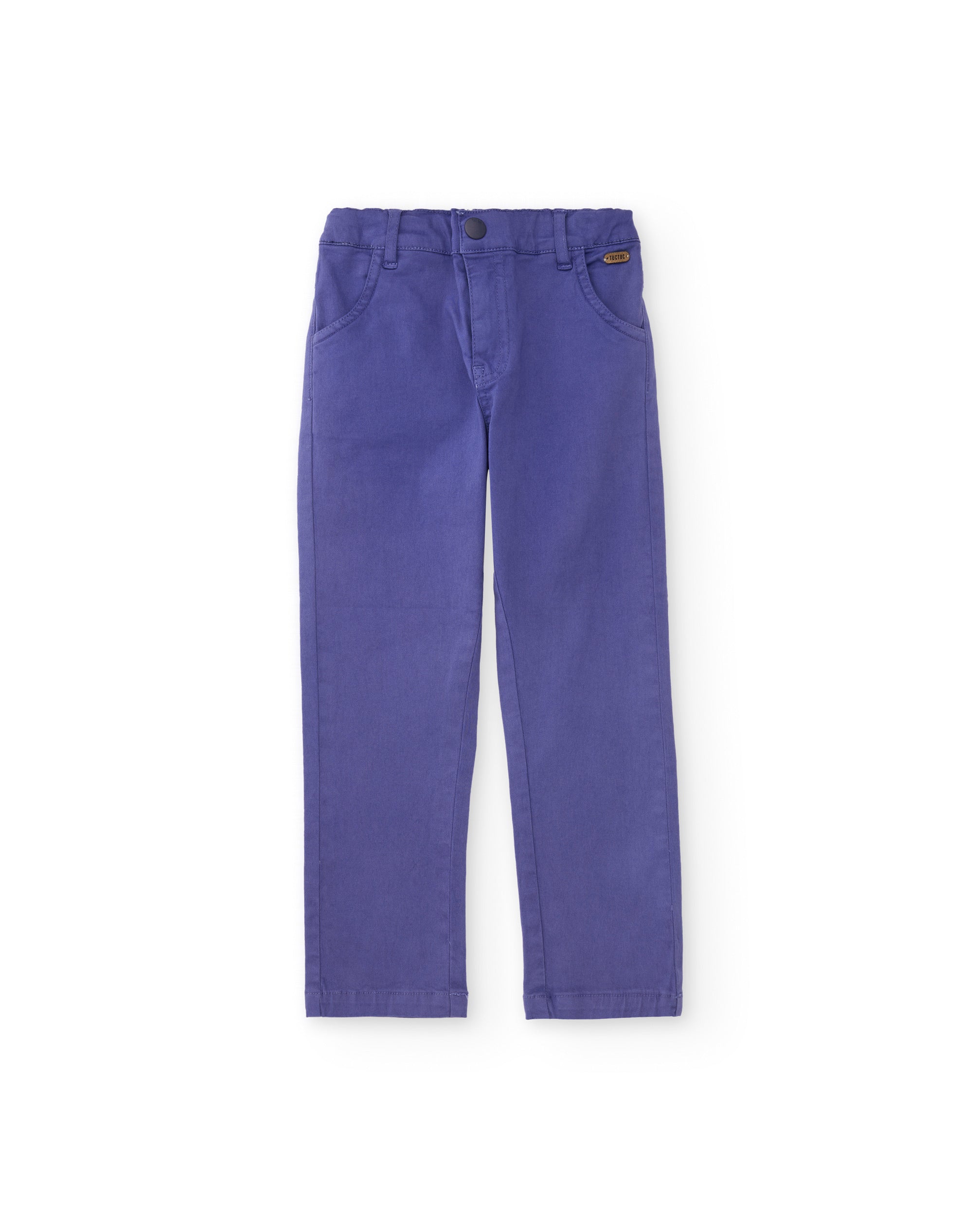 Pantalones de niño de plana y cintura ajustable