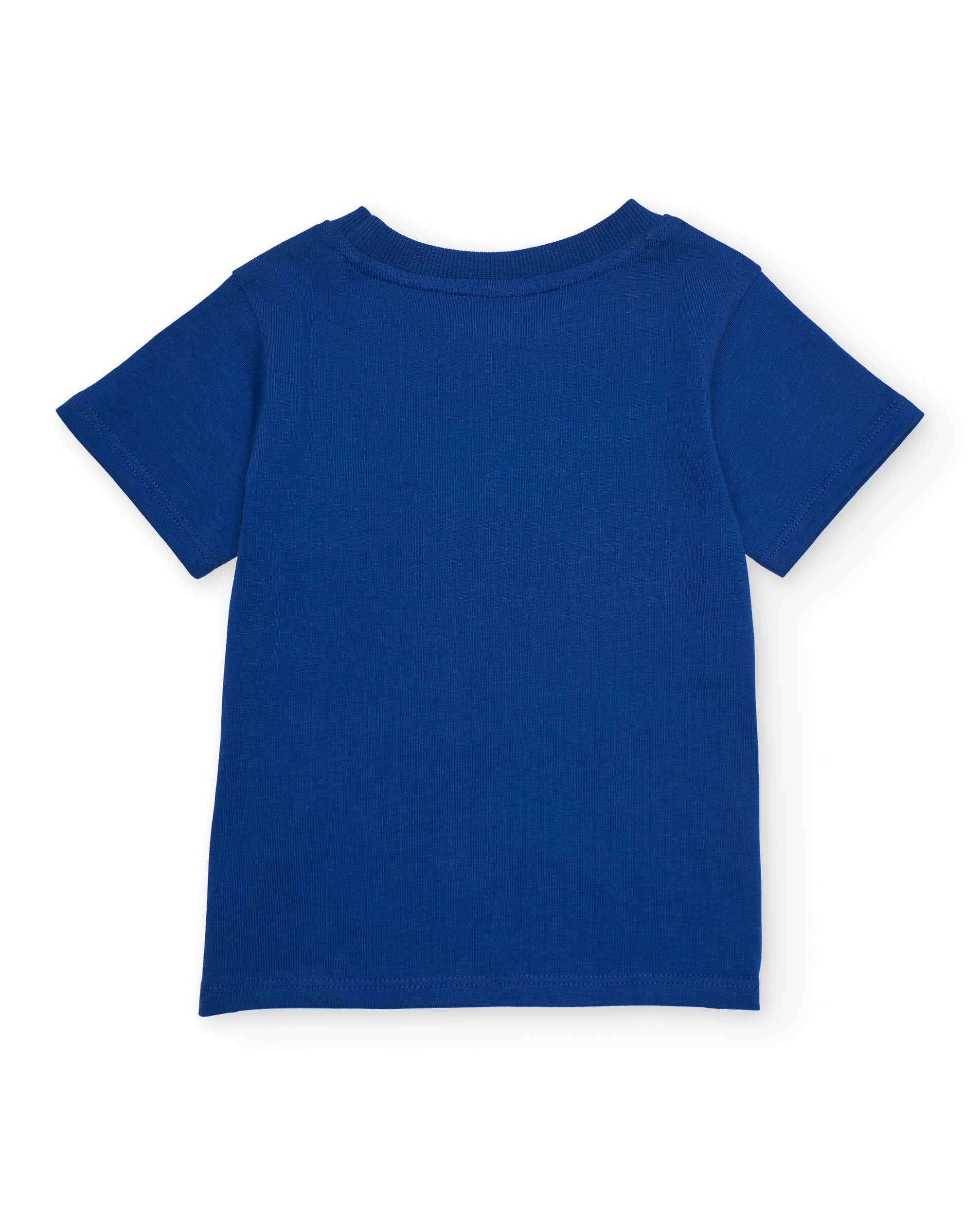 Camiseta de niño de punto y tapeta frontal
