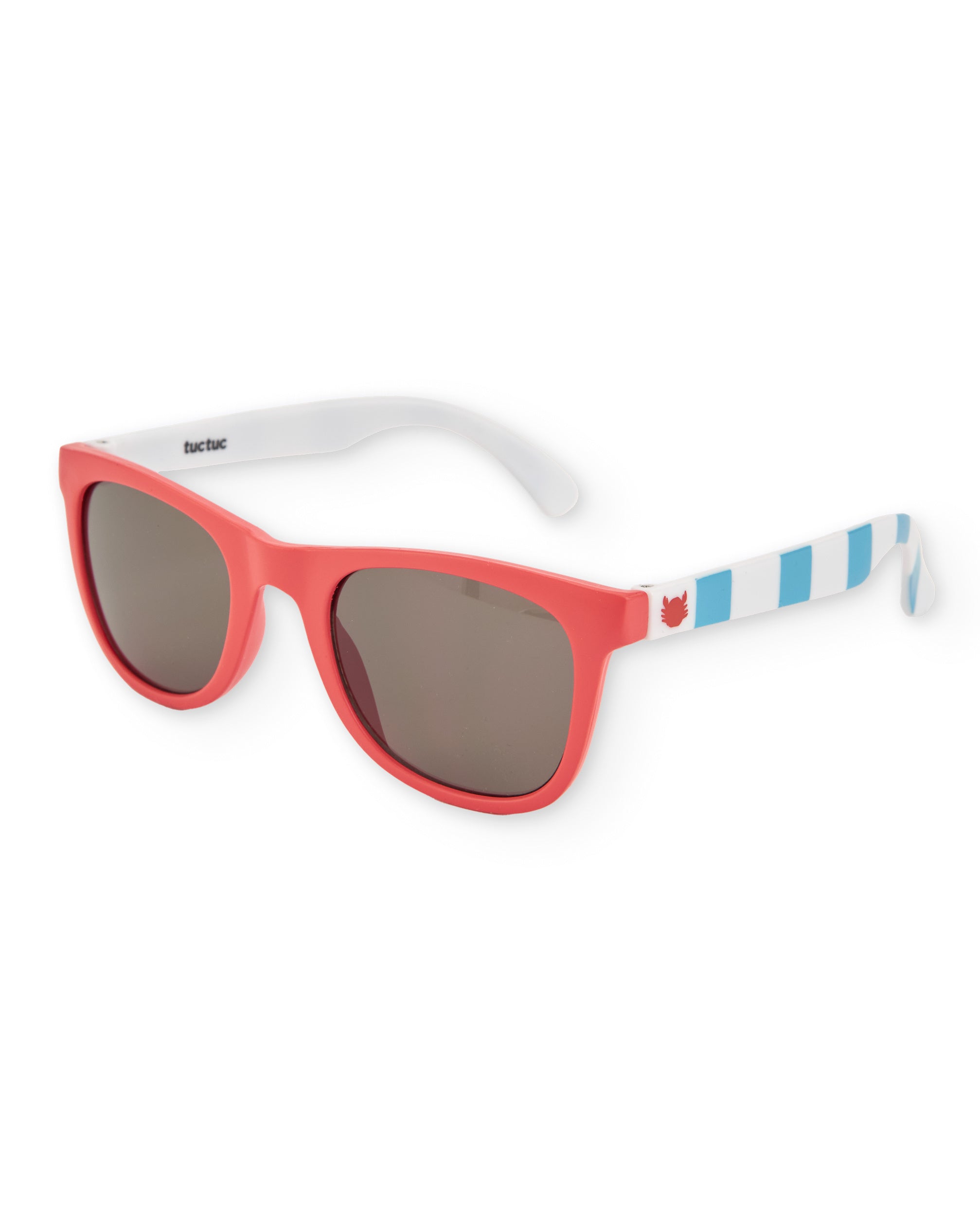 Gafas de sol de niño con patillas a rayas