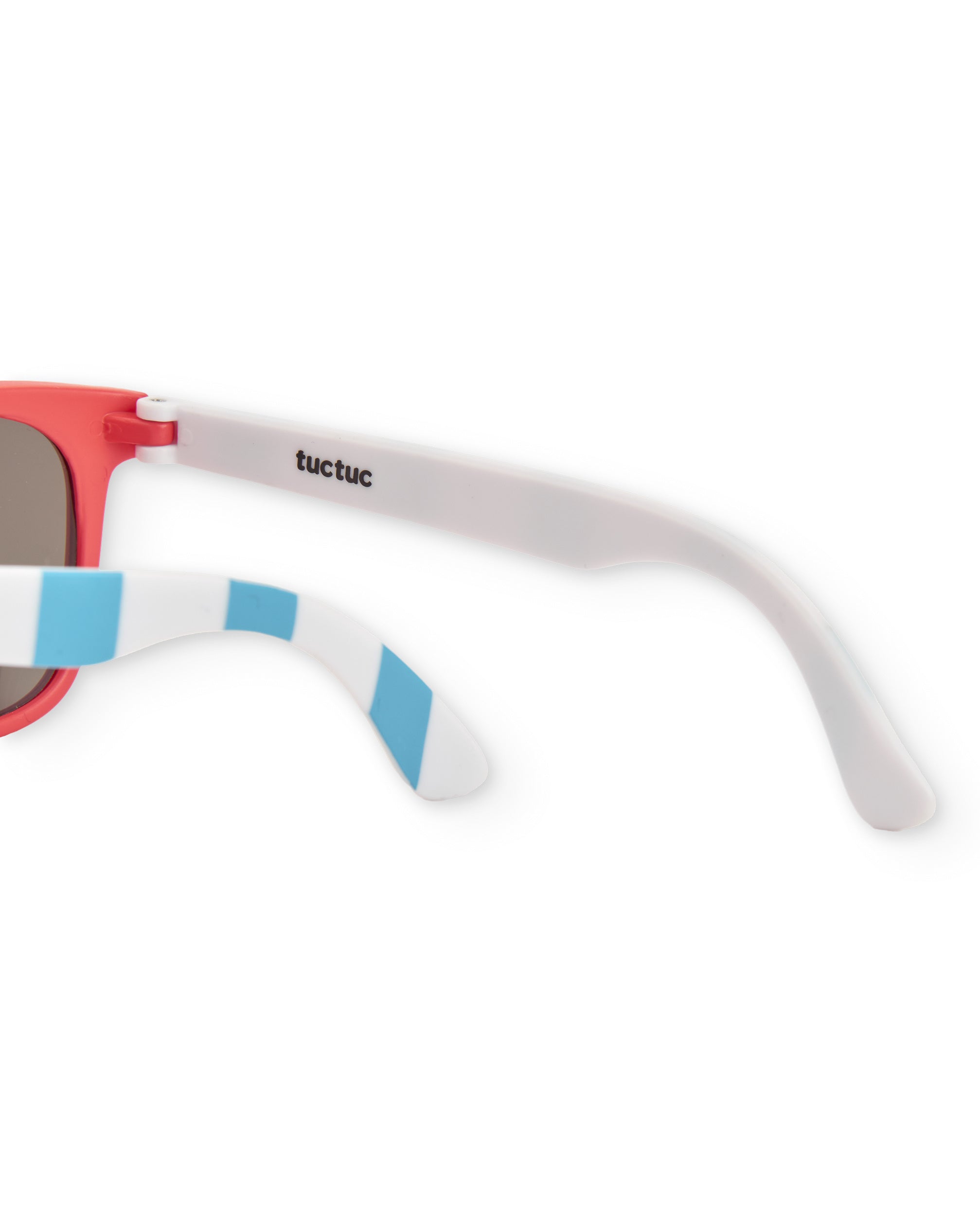 Gafas de sol de niño con patillas a rayas