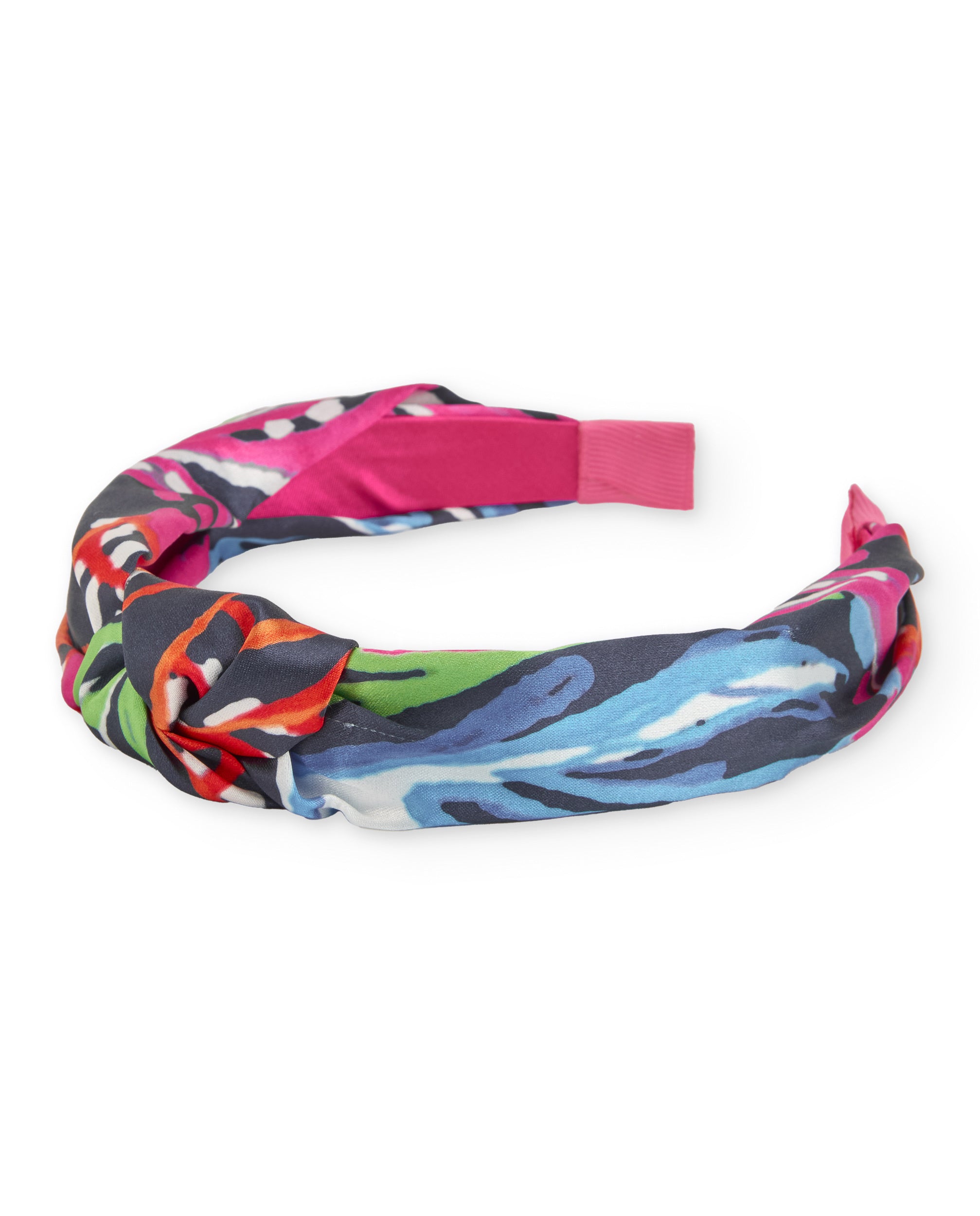 Diadema de niña de plana con tejido suave